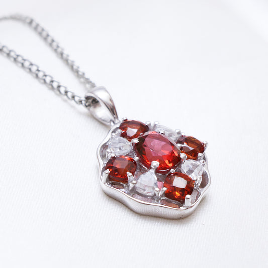 Multi Topaz Pendant