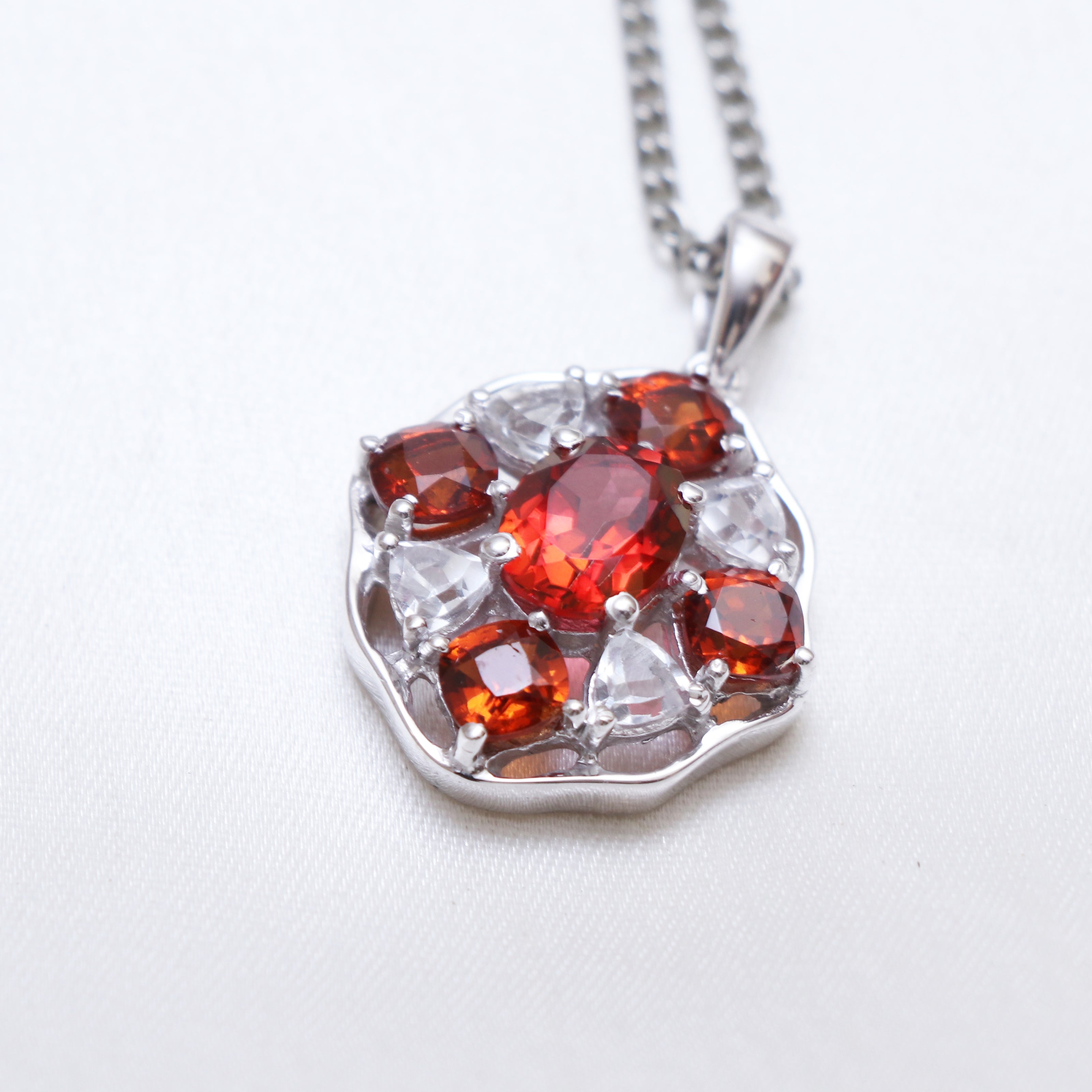 Multi Topaz Pendant