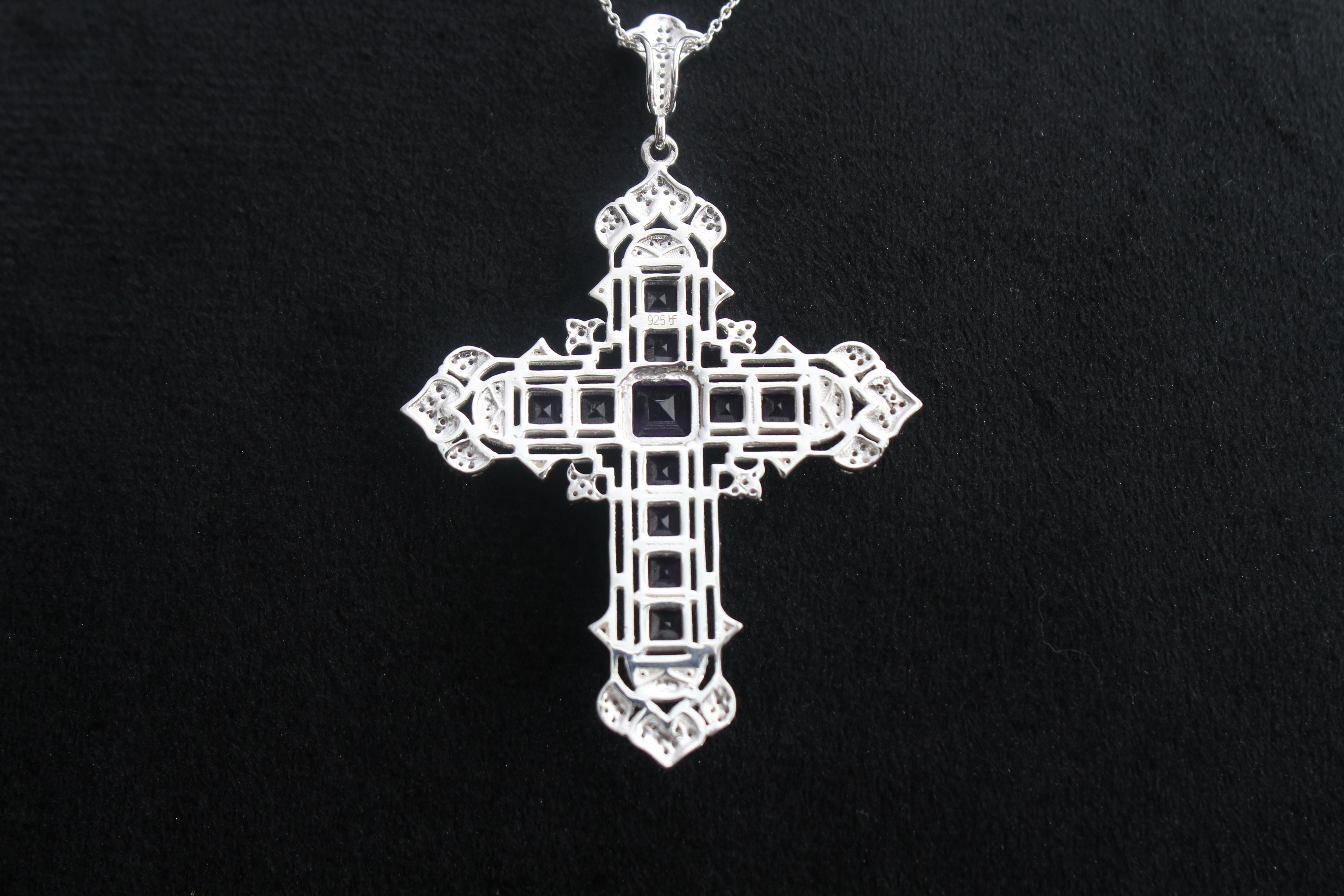 Kim K Princess Diana Amethyst Necklace