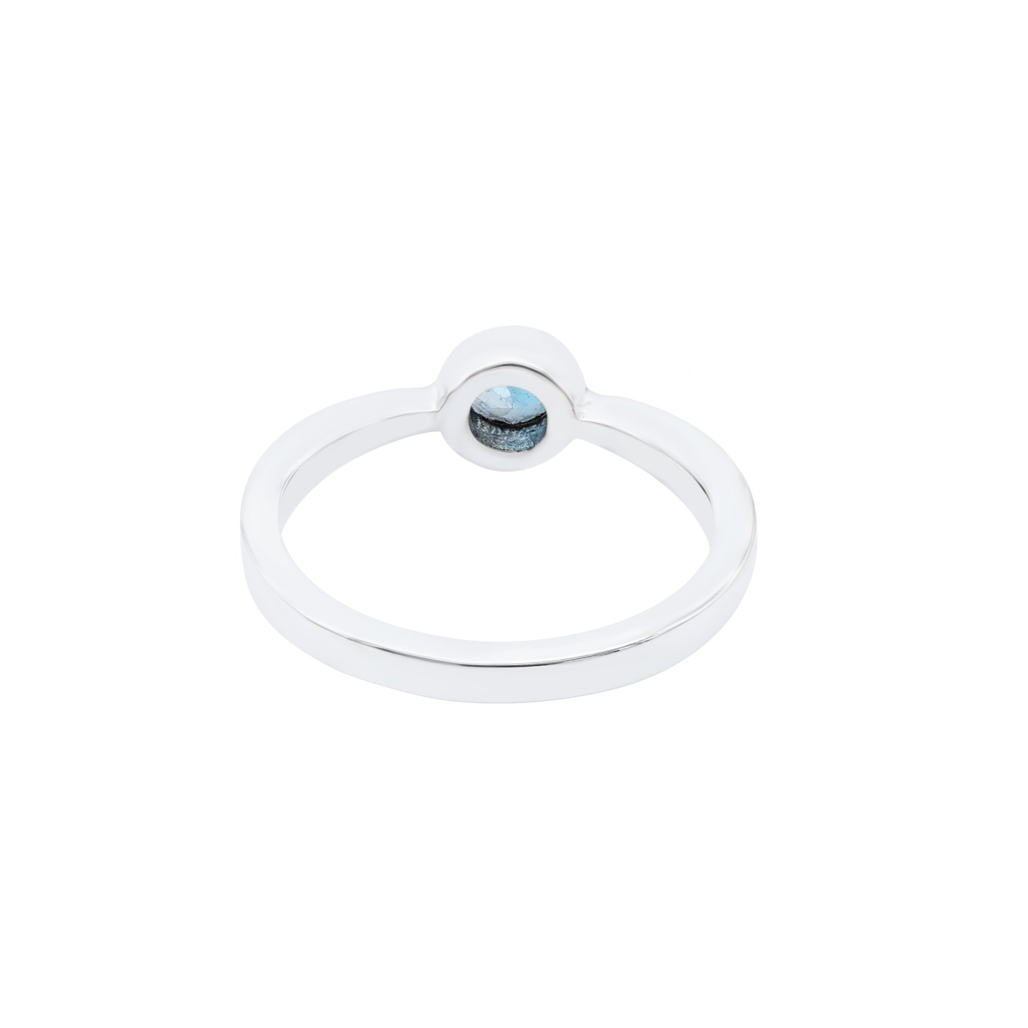 London Blue Topaz Round Ring
