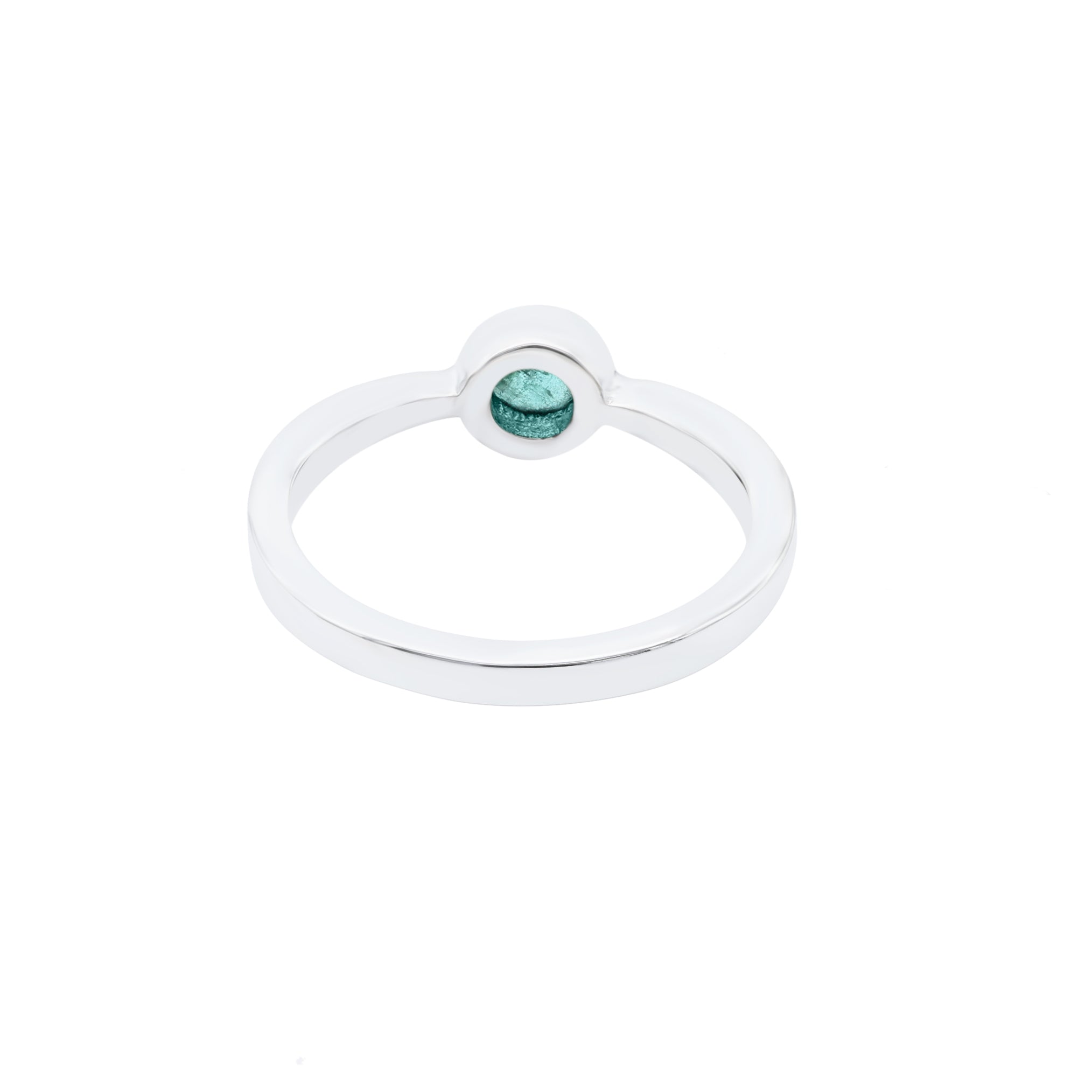Natural Emerald Round Ring