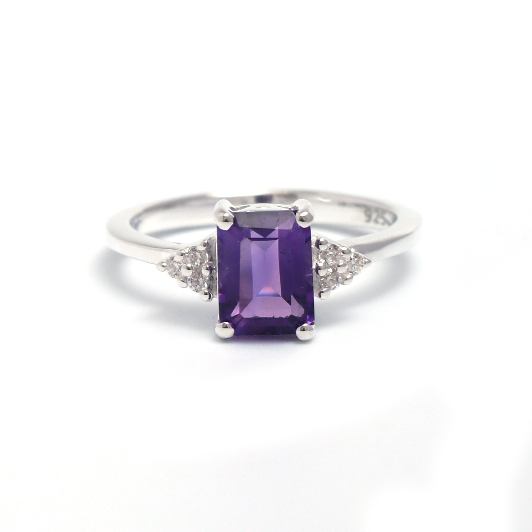 Natural Amethyst Ring
