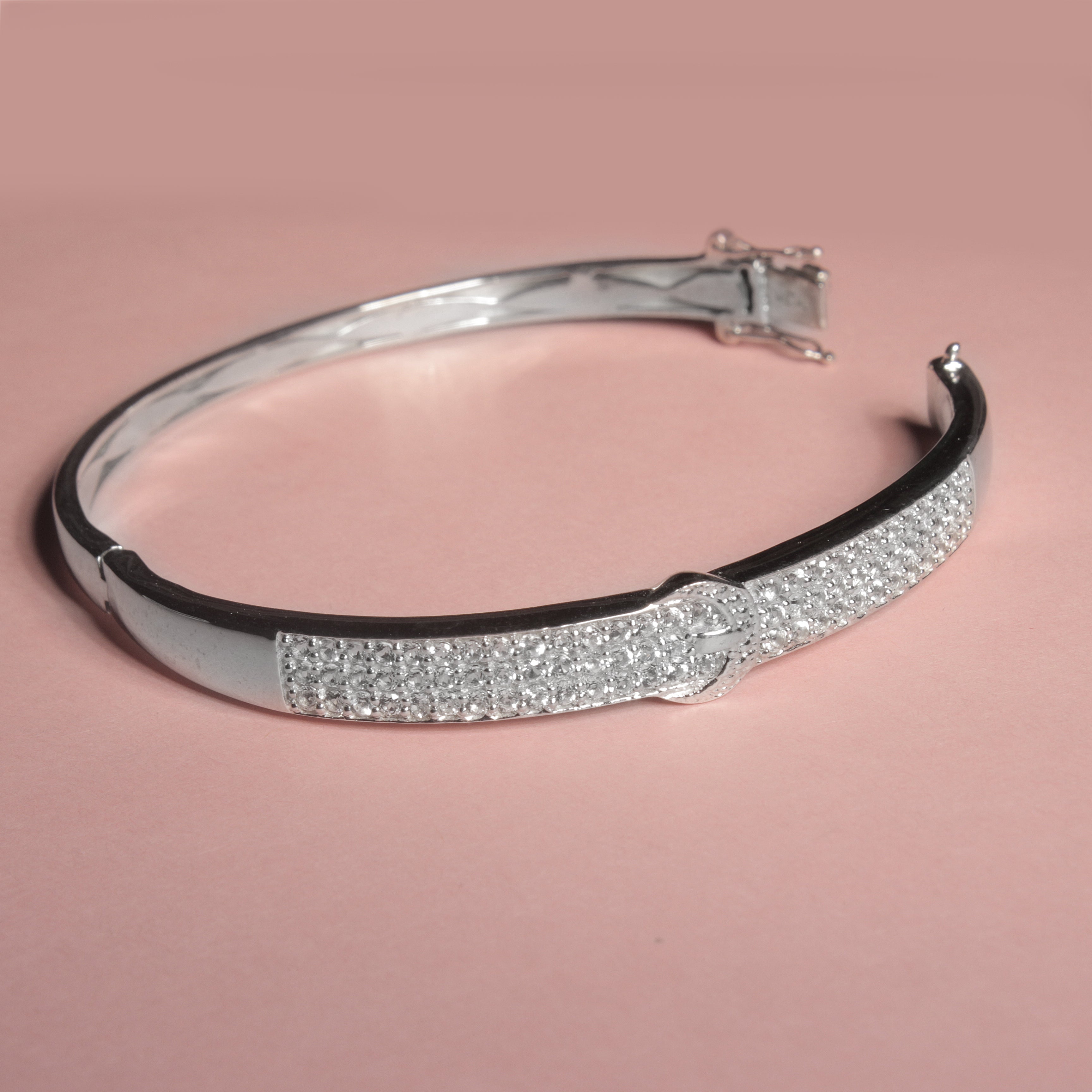 Buckle Up iced out bracelet- Unisex