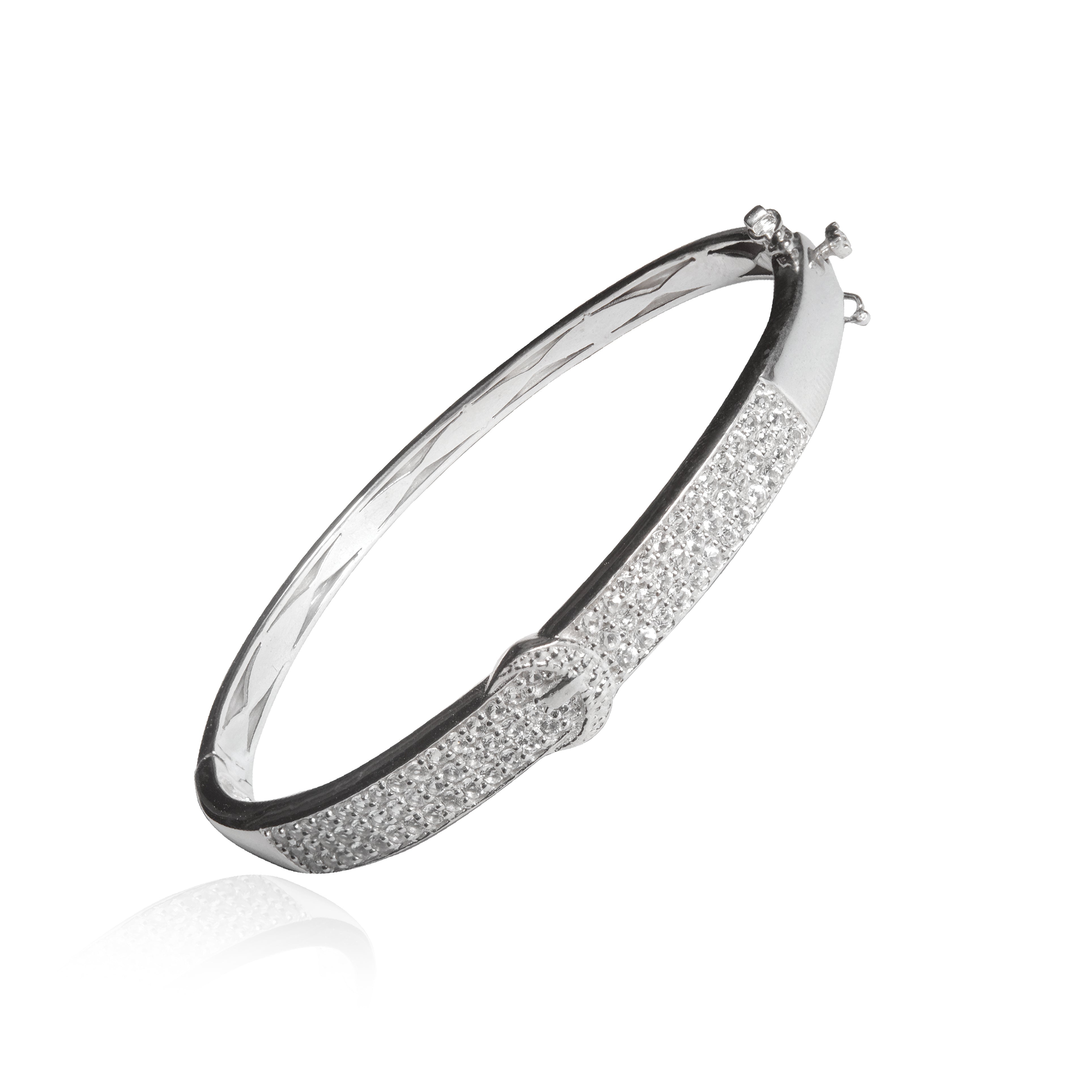 Buckle Up iced out bracelet- Unisex