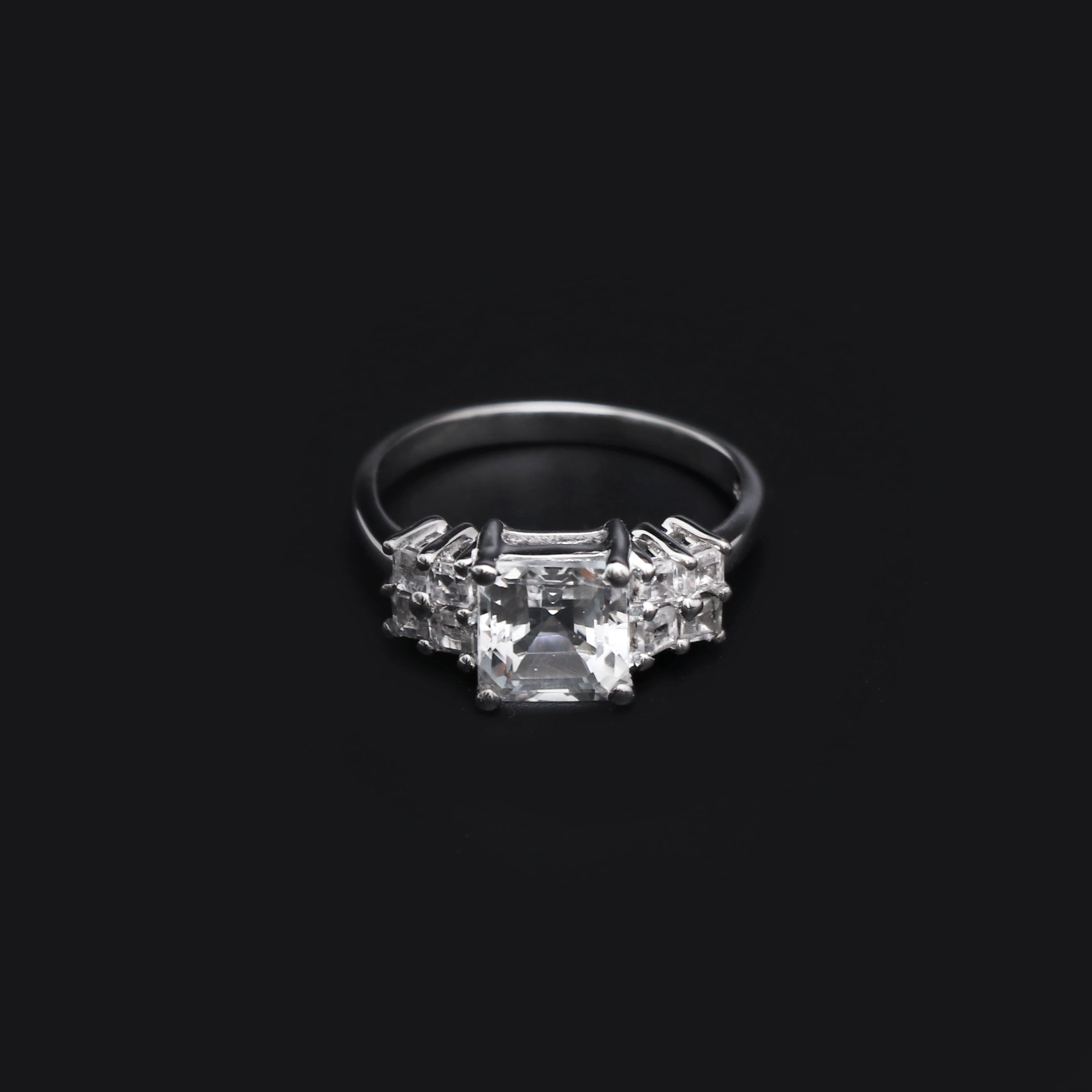 White Topaz Ring