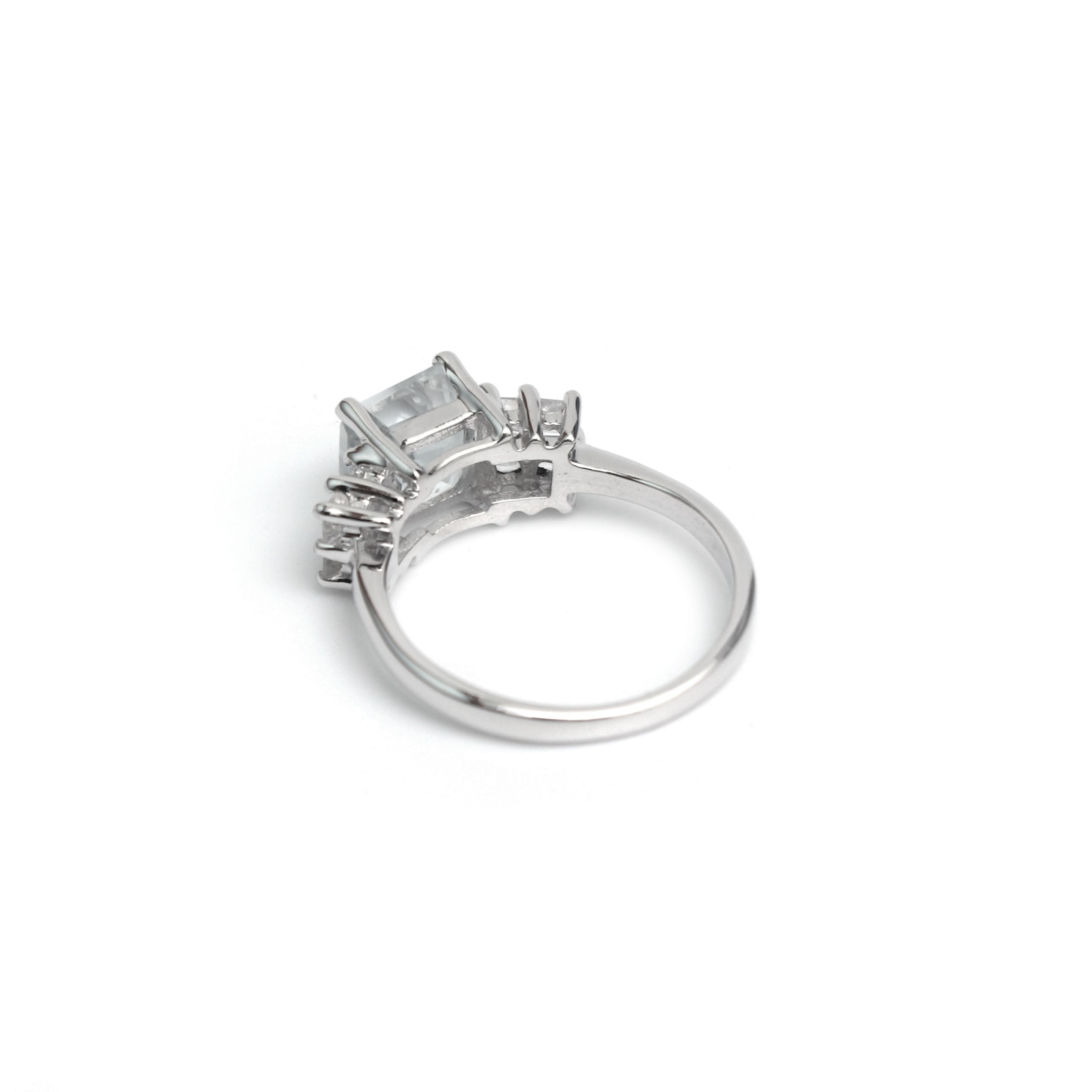 White Topaz Ring