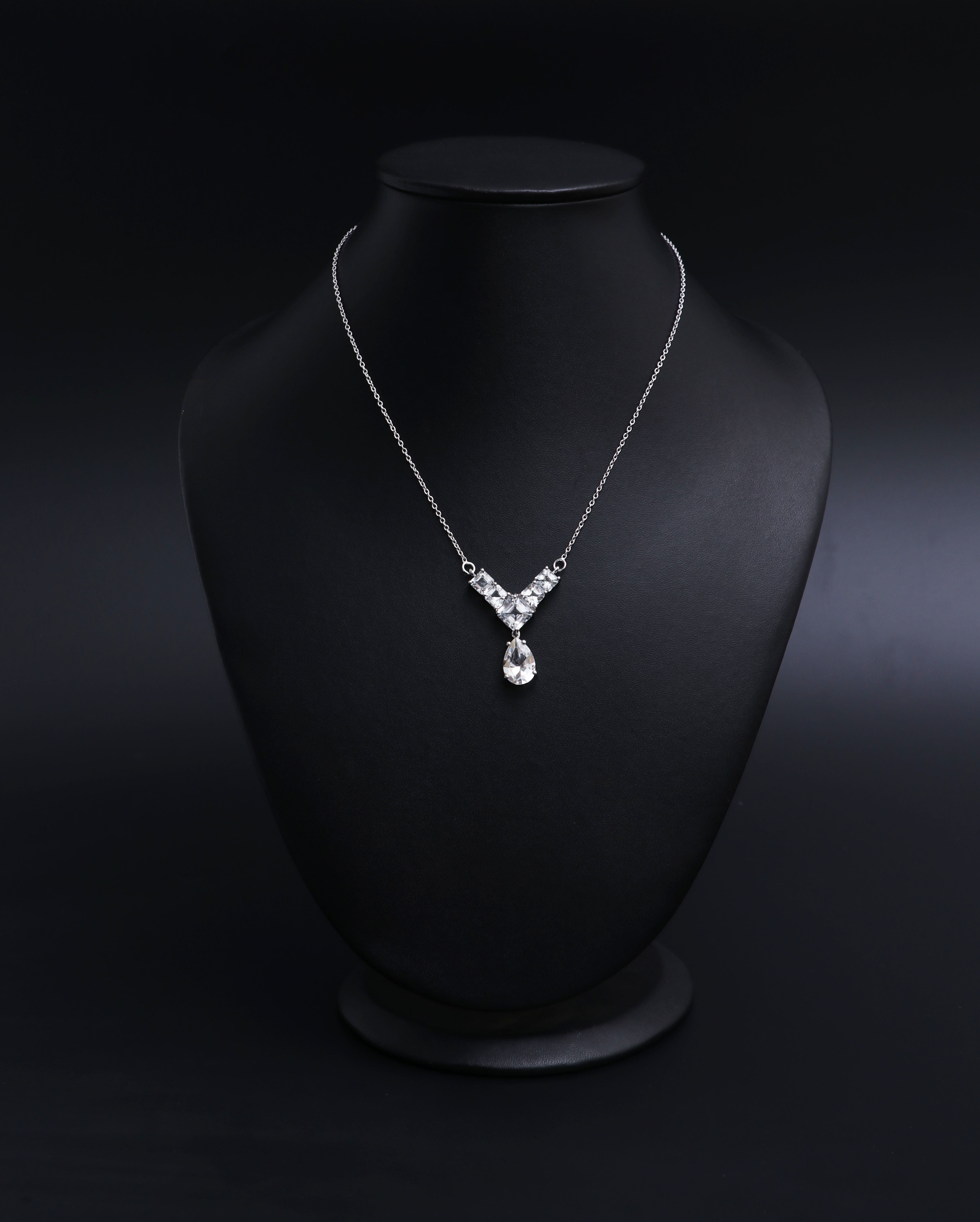 White Topaz Necklace