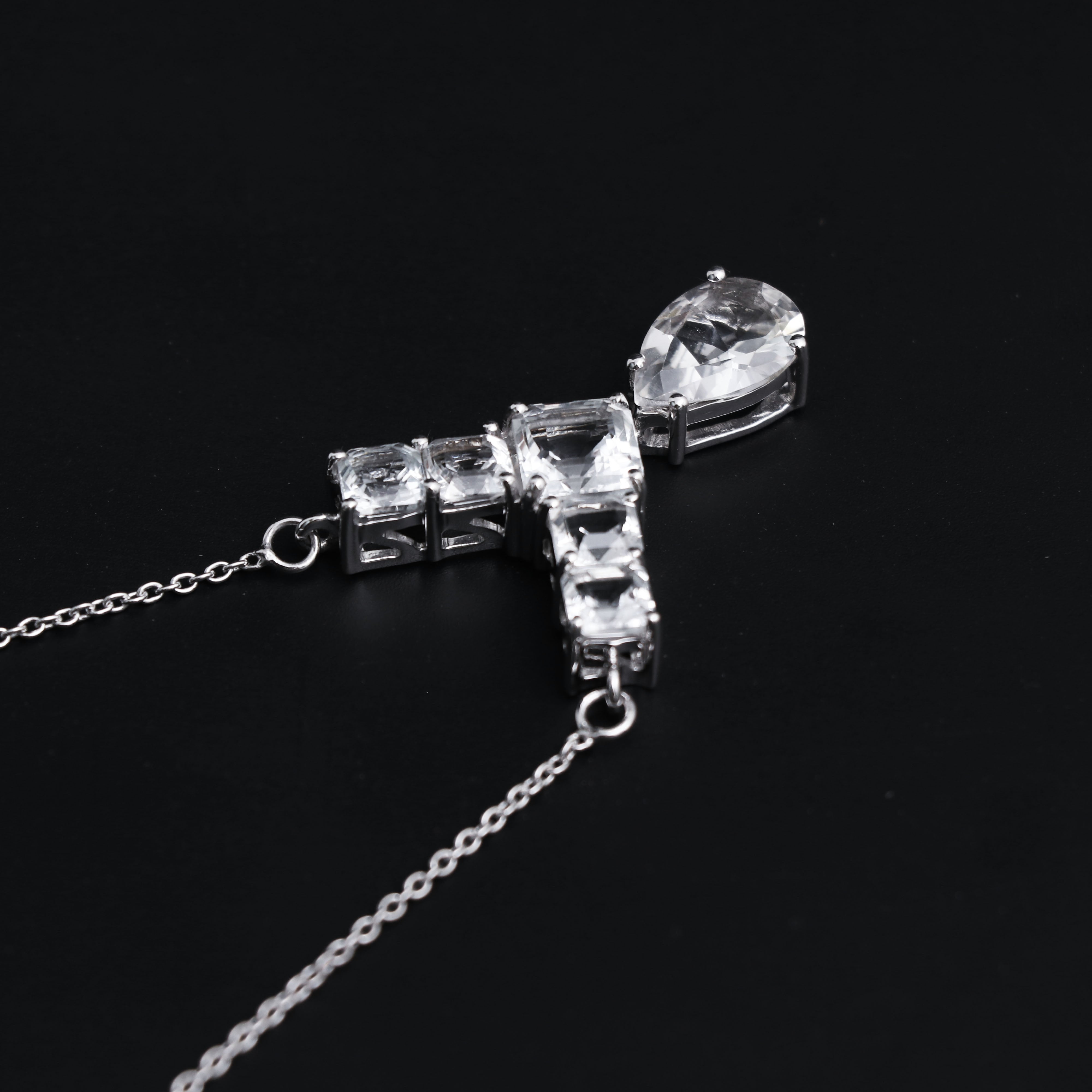 White Topaz Necklace