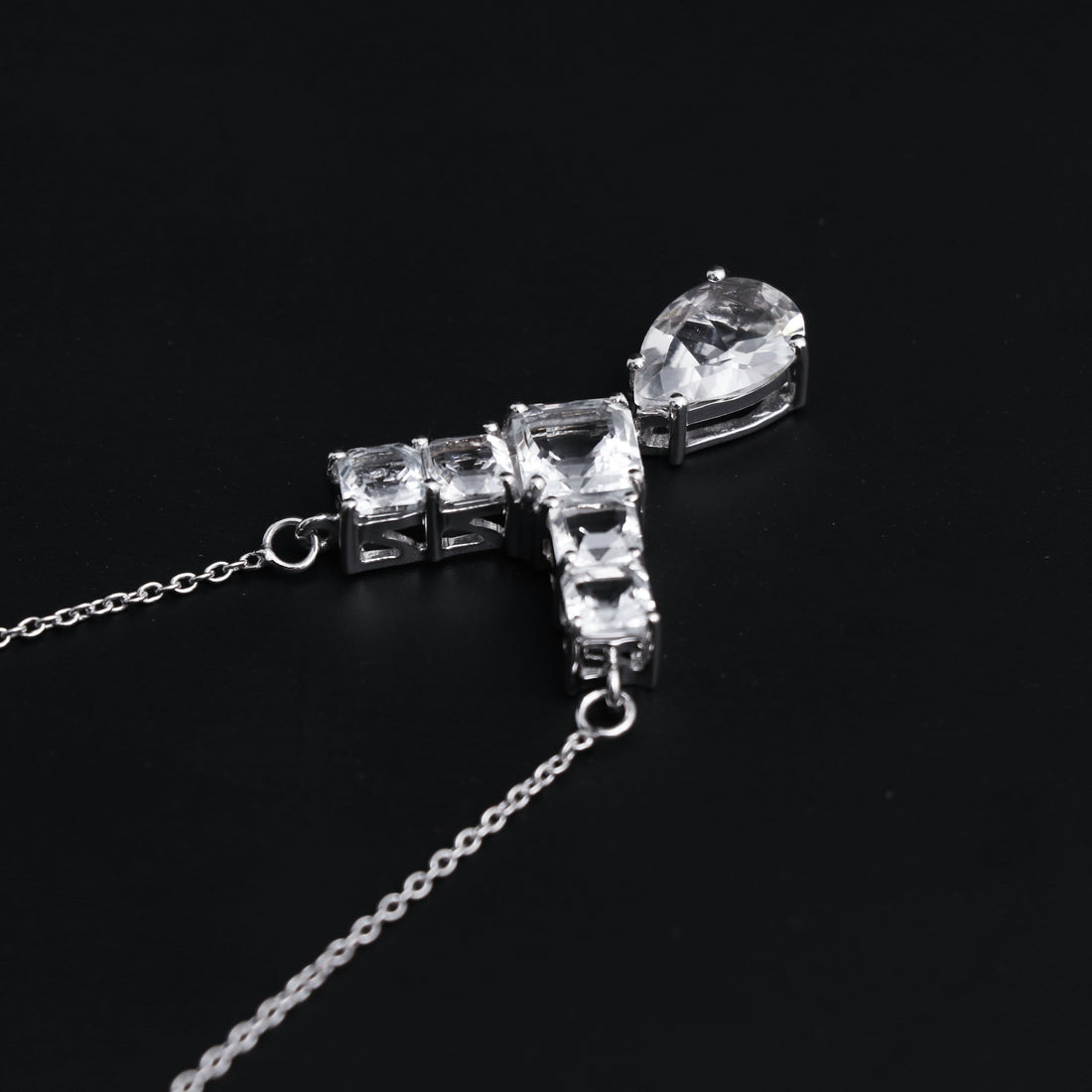 White Topaz Necklace