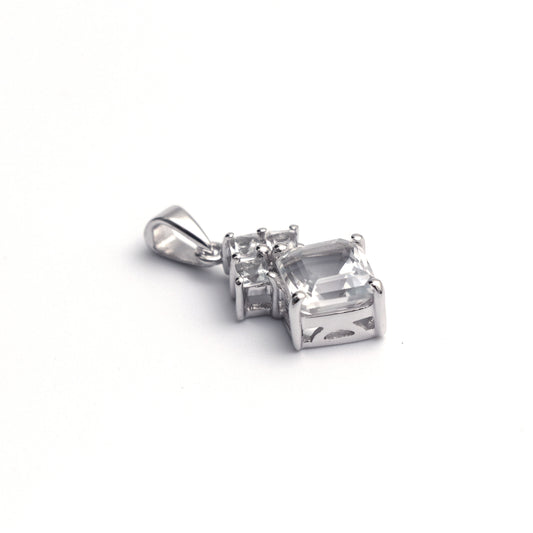 White Topaz Pendant