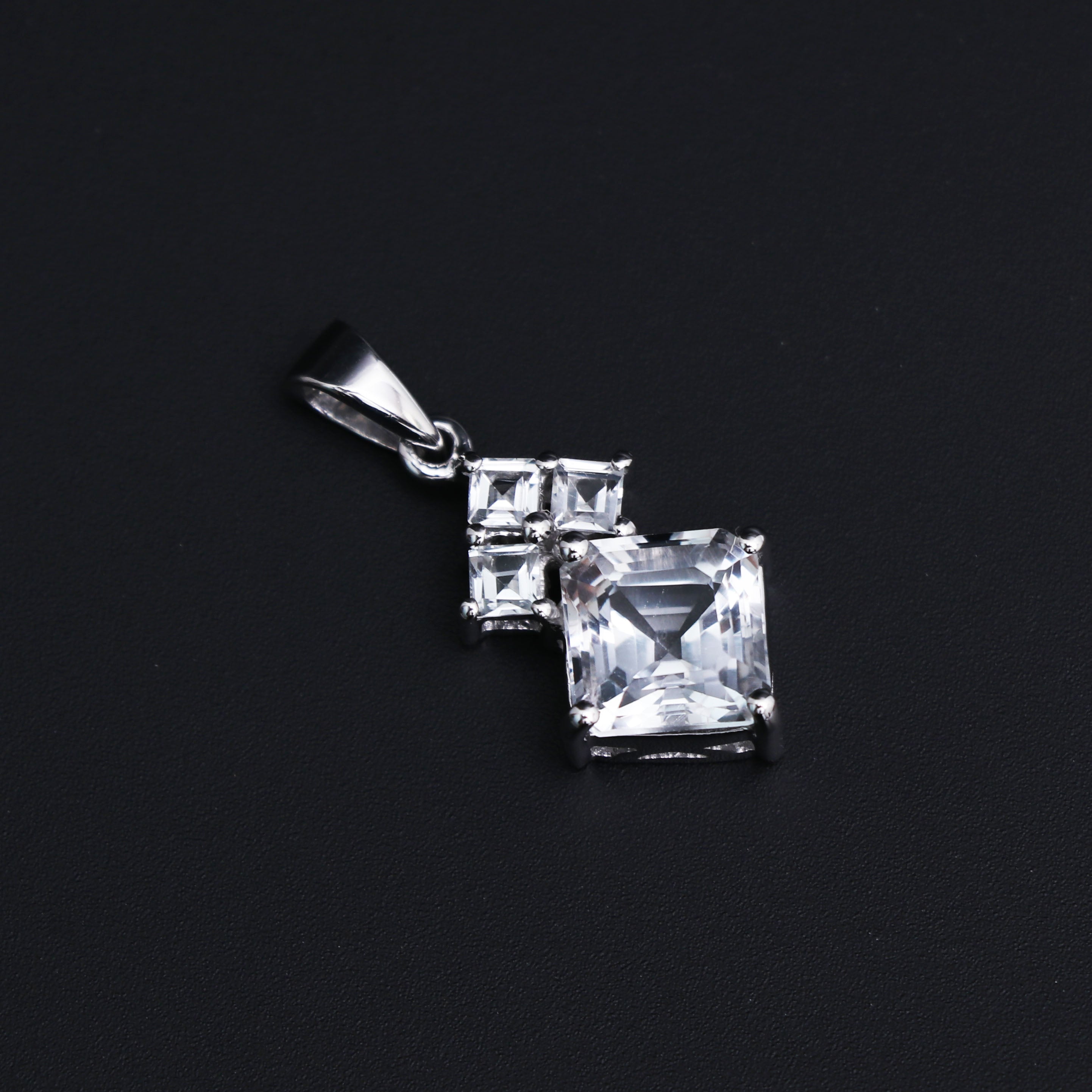 White Topaz Pendant