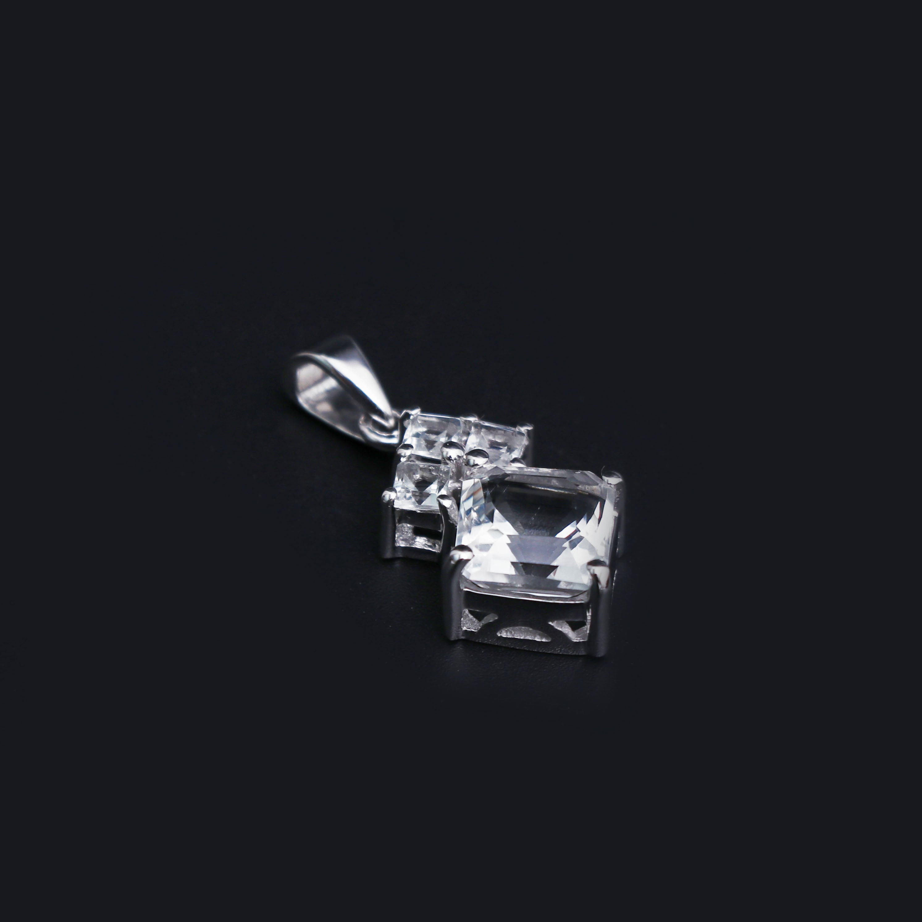 White Topaz Pendant