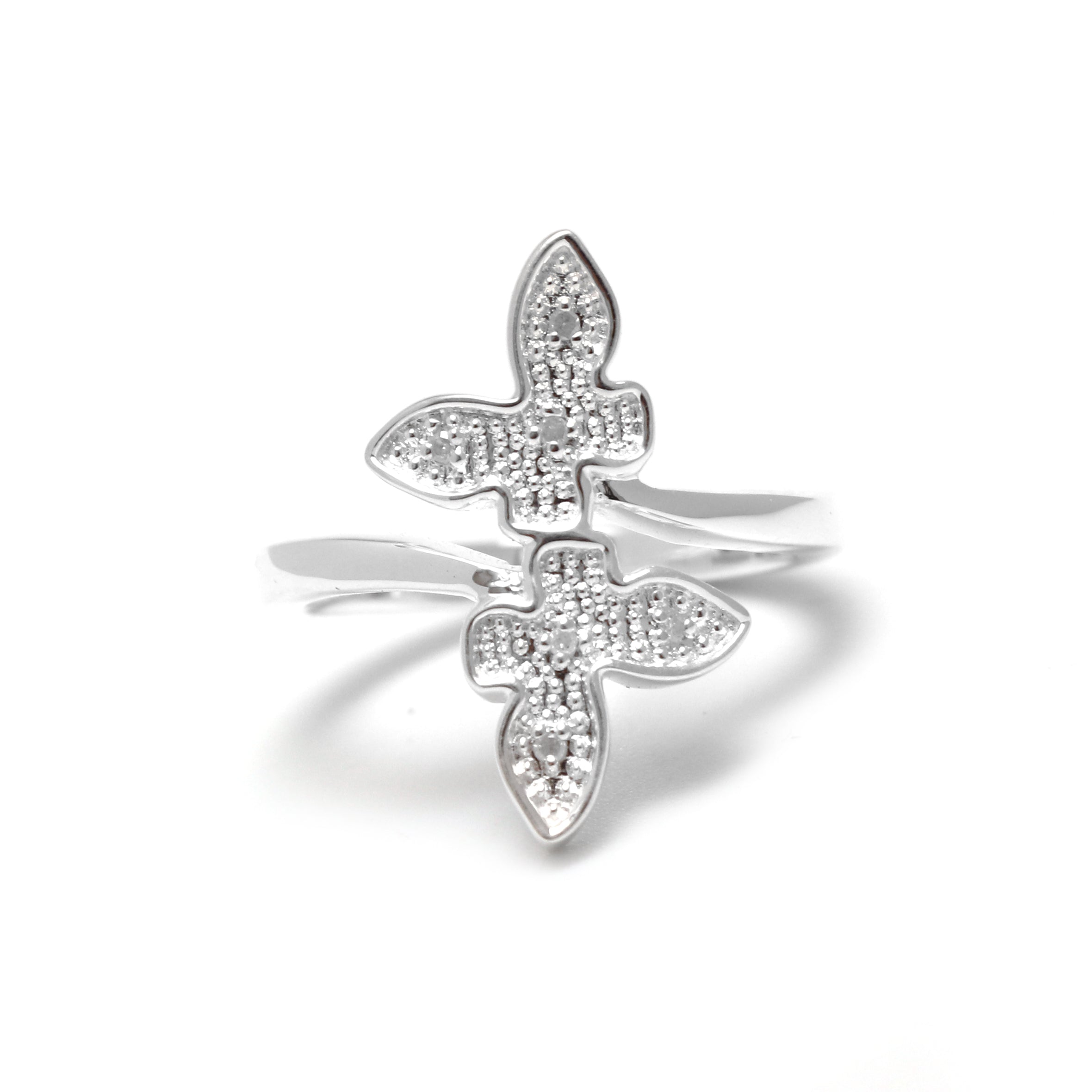 Natural White Diamond Ring