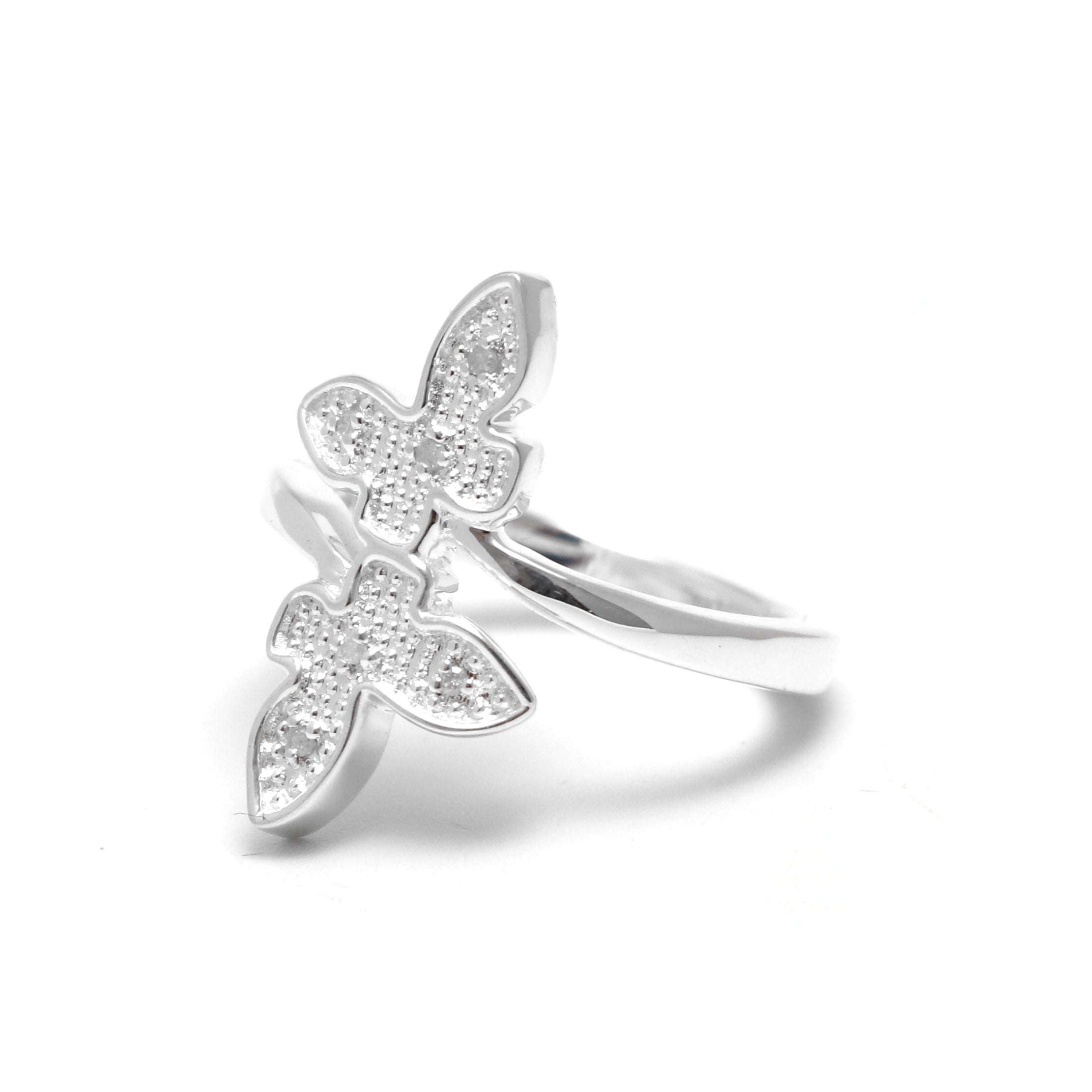 Natural White Diamond Ring