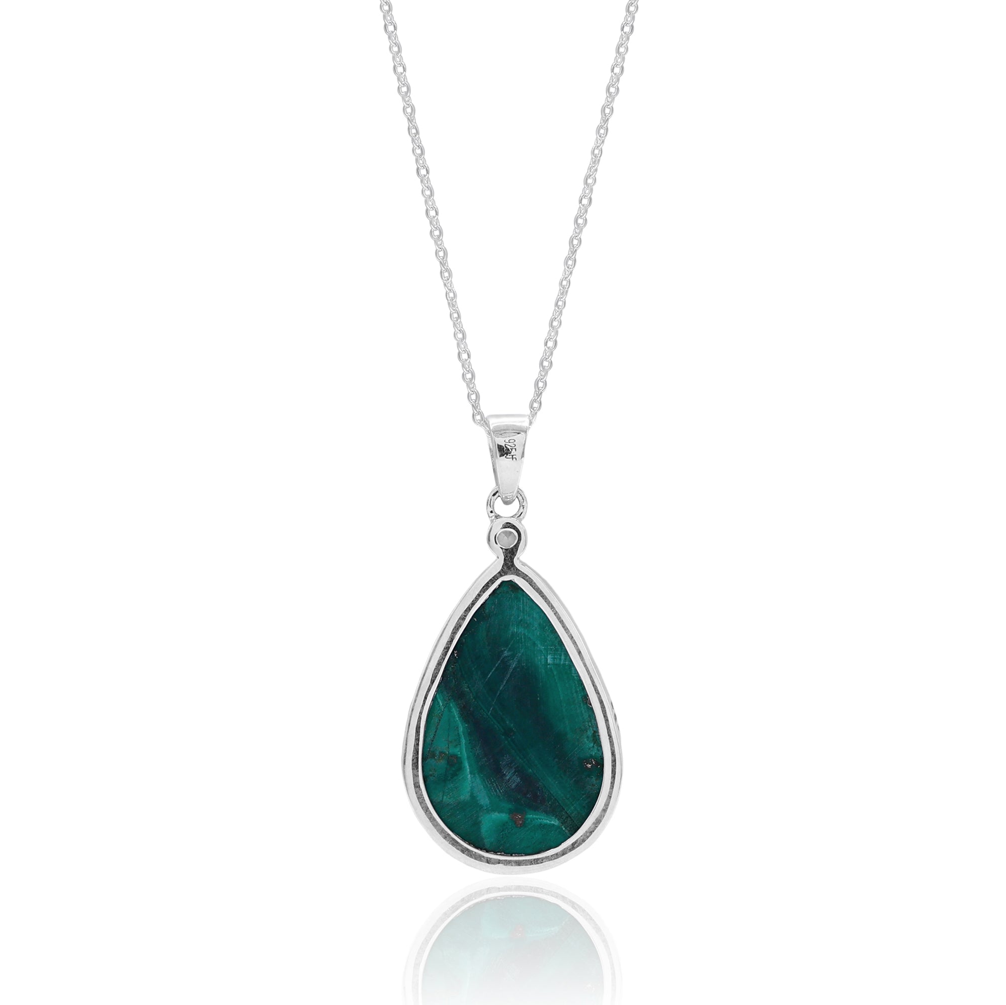 Green Malachite Pendant For Everyday Wear