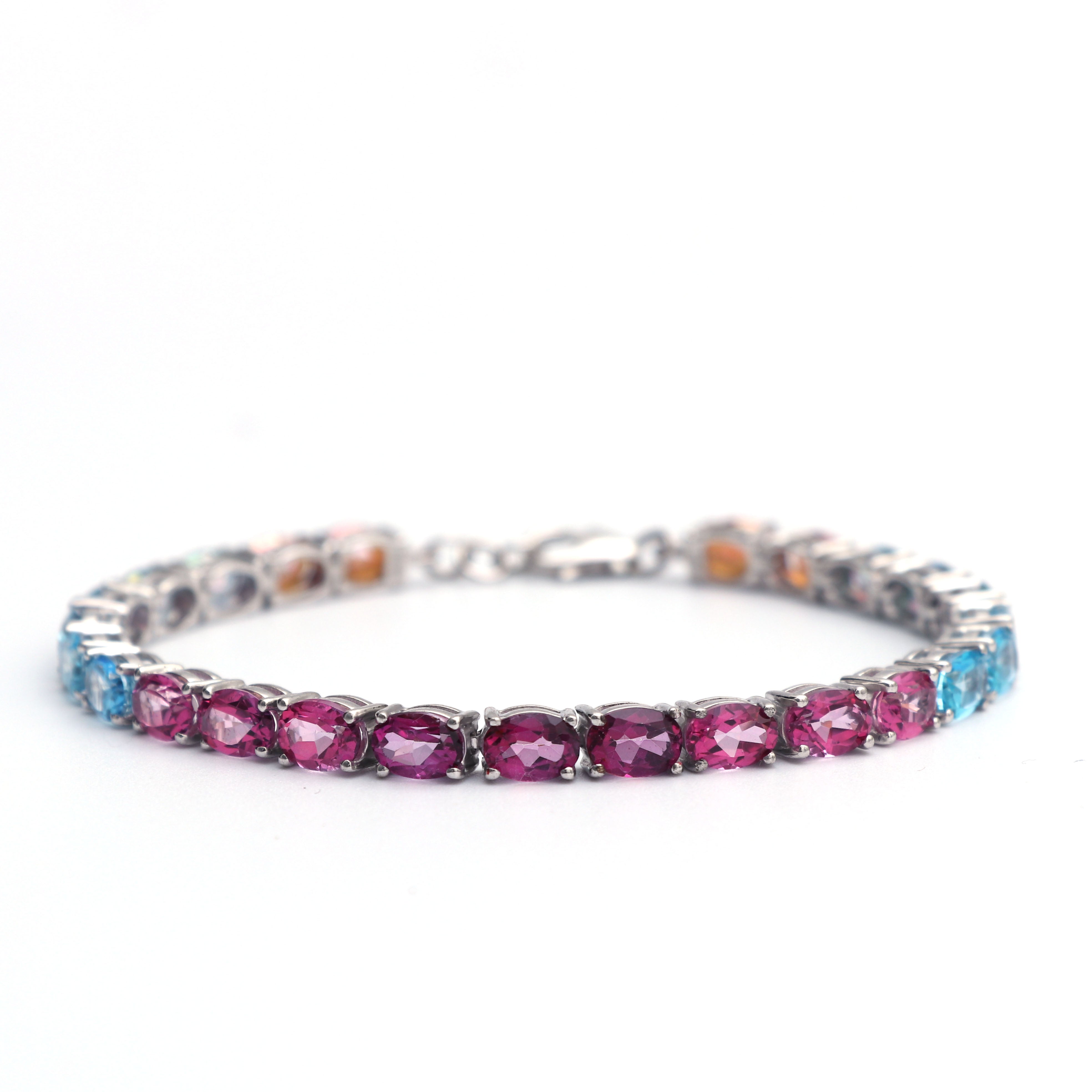 Multi Topaz Gemstone Bracelet