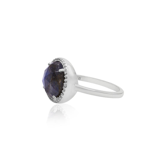 Exclusive Labradorite Gemstone Ring