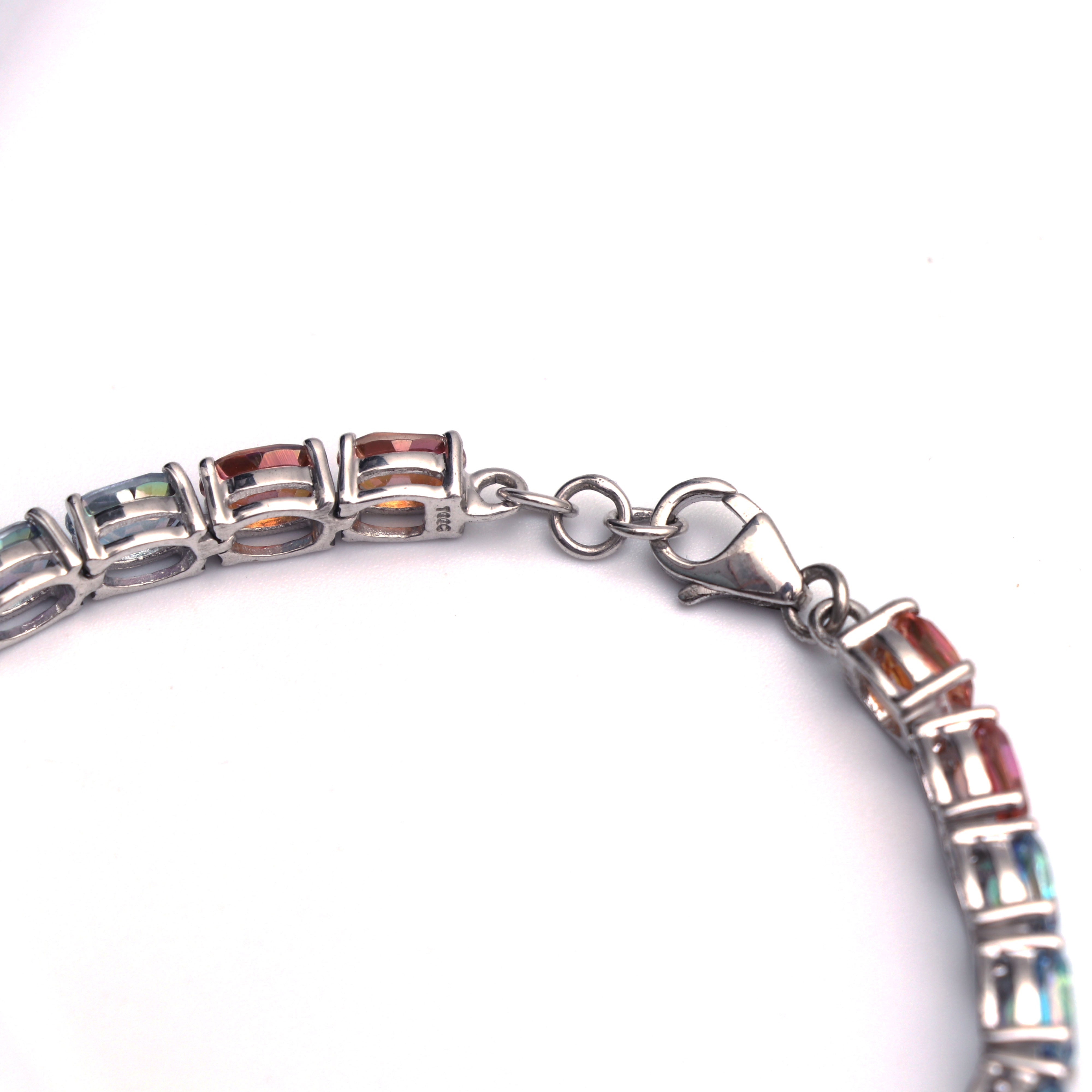 Multi Topaz Gemstone Bracelet