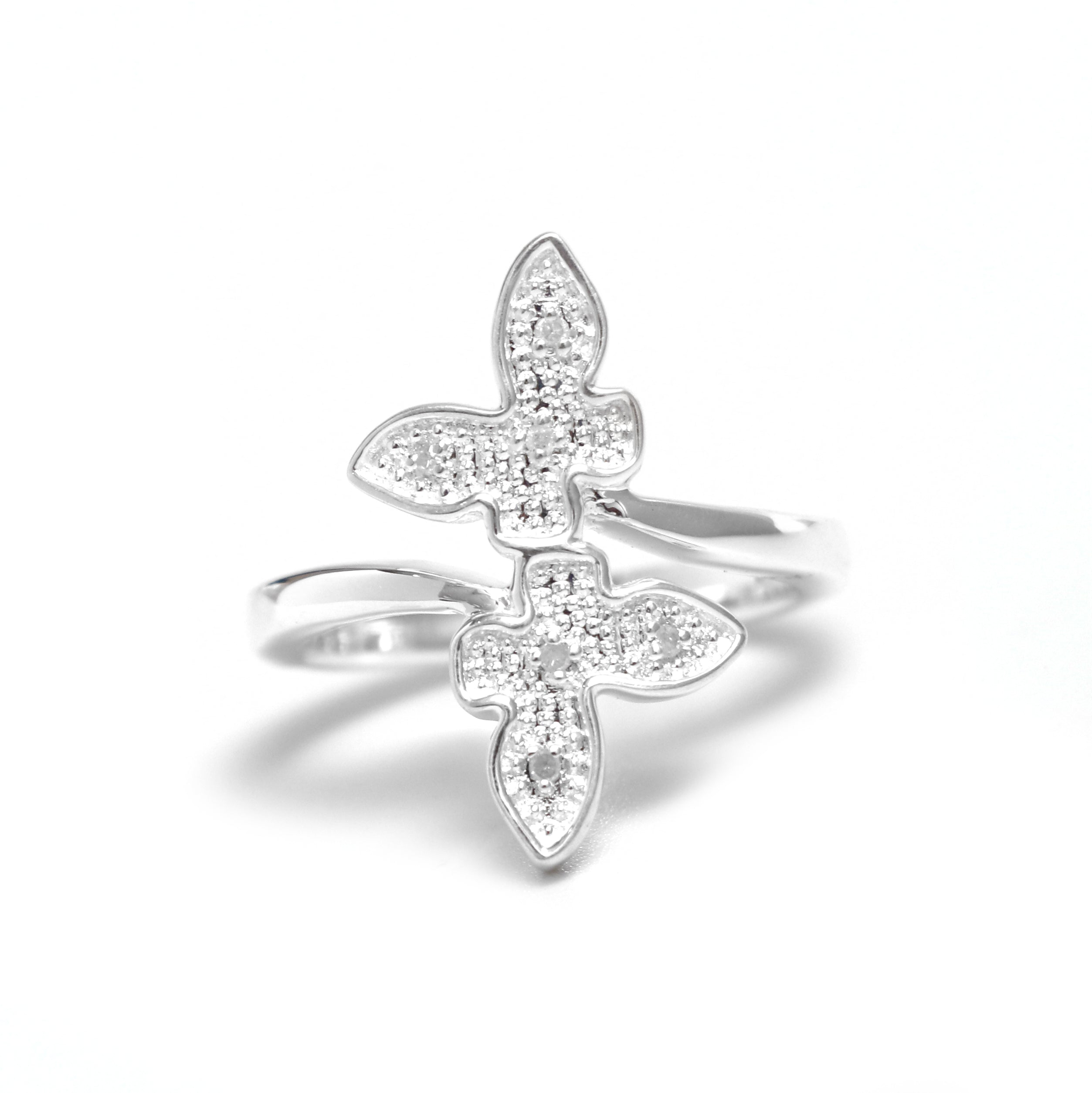 Natural White Diamond Ring