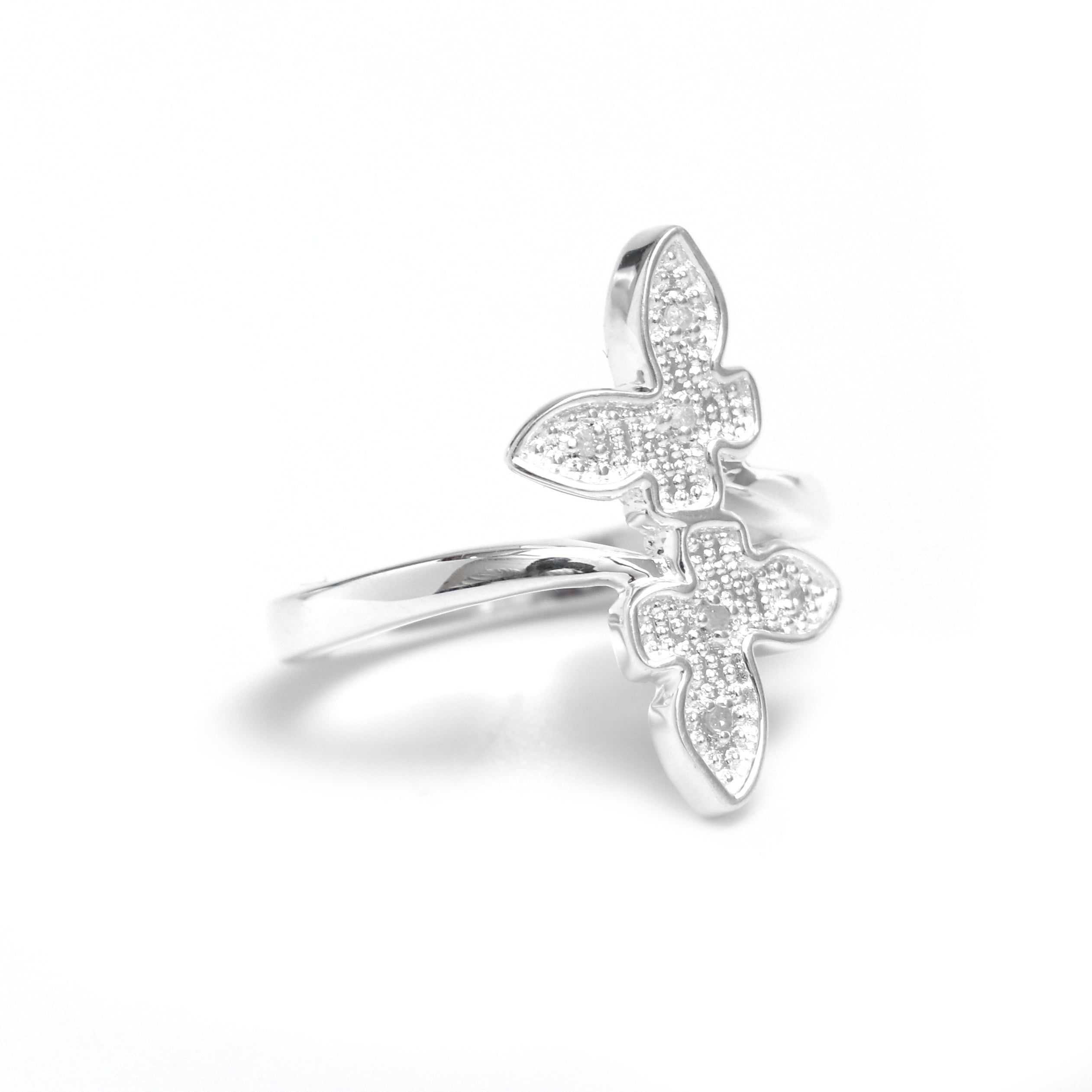 Natural White Diamond Ring