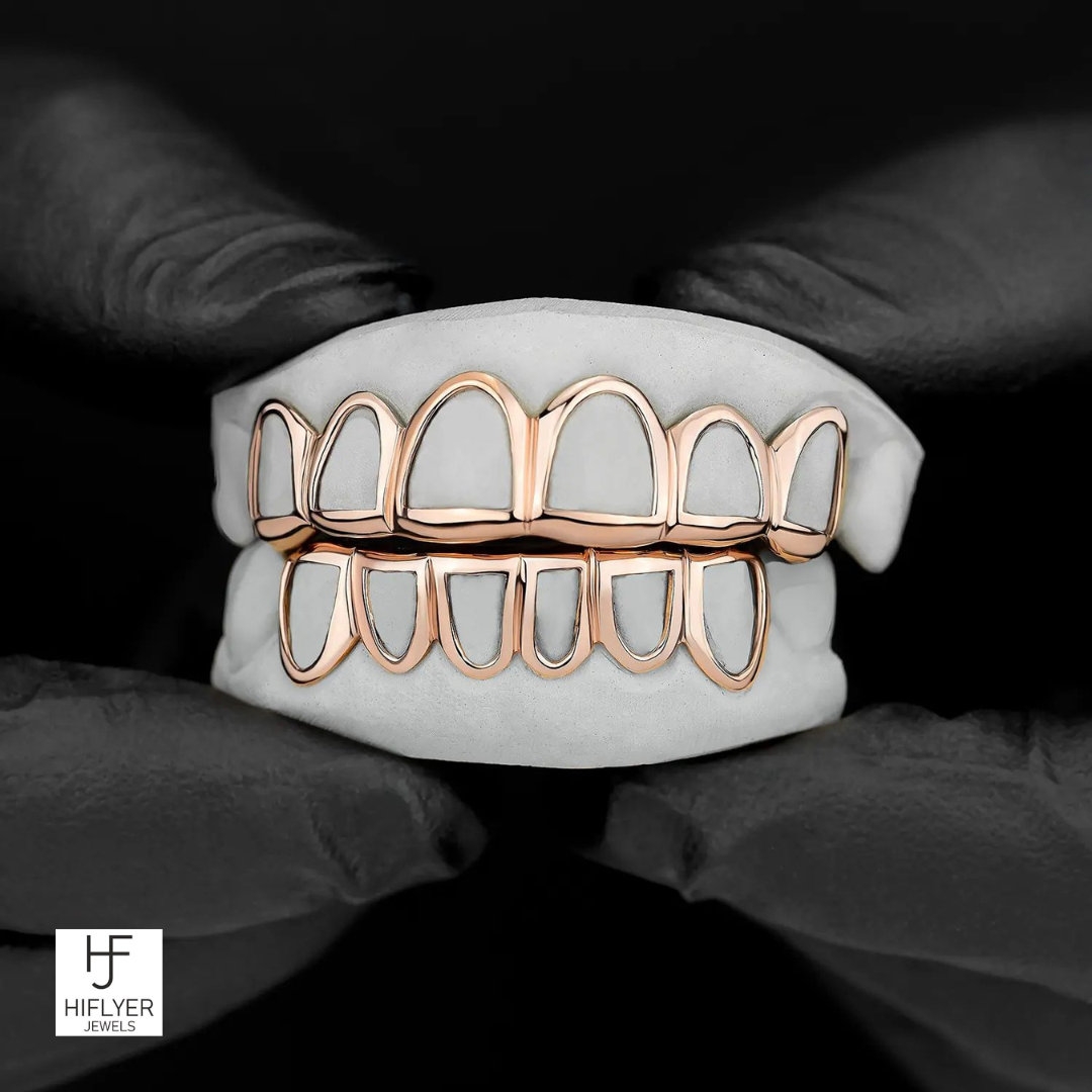 Openwork Grillz Rose Gold