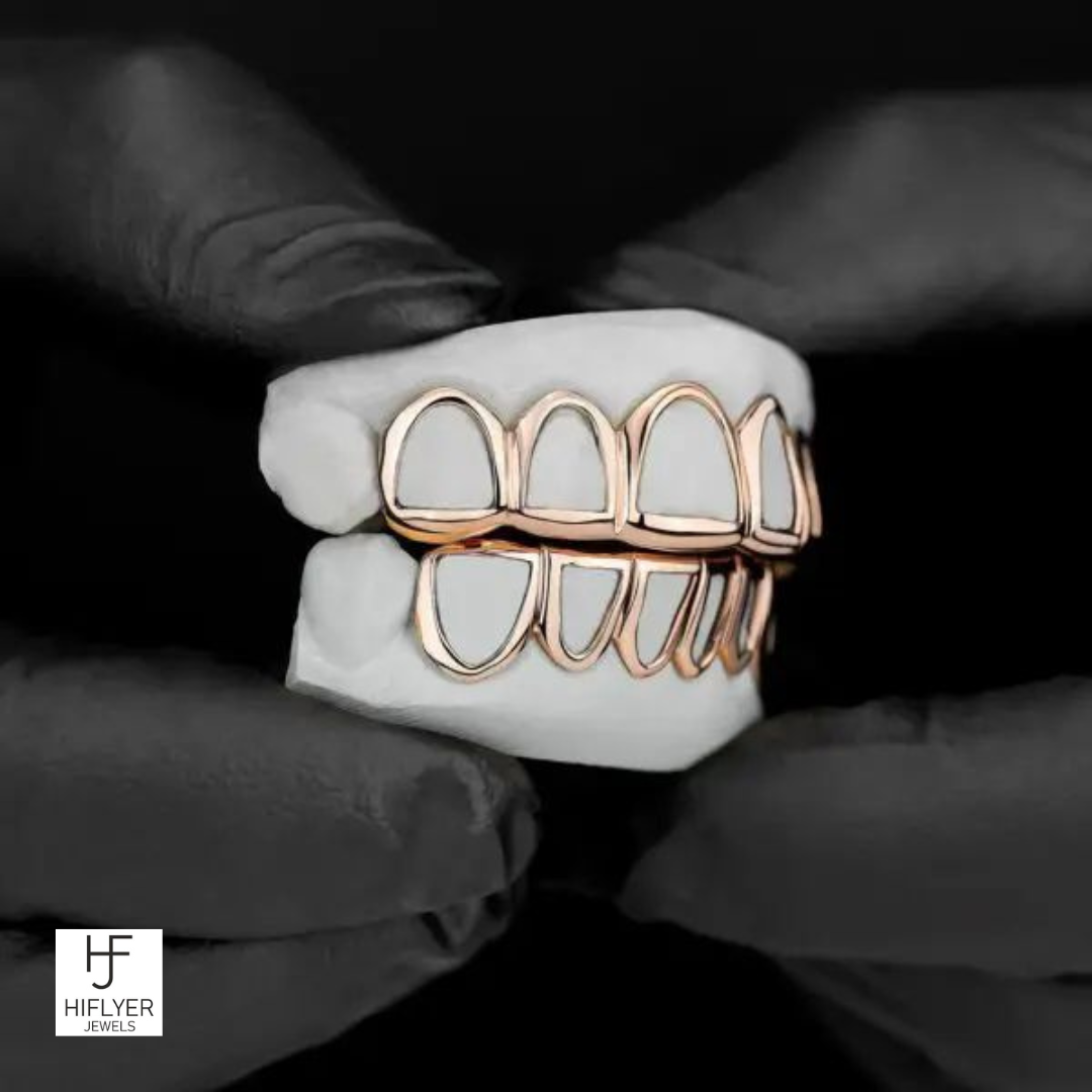 Openwork Grillz Rose Gold