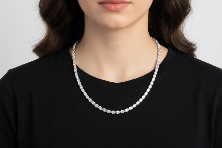 ED 5x3 MM Oval Tennis Chain