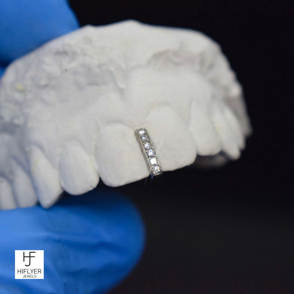Subtle Ice Grillz- Natural diamonds