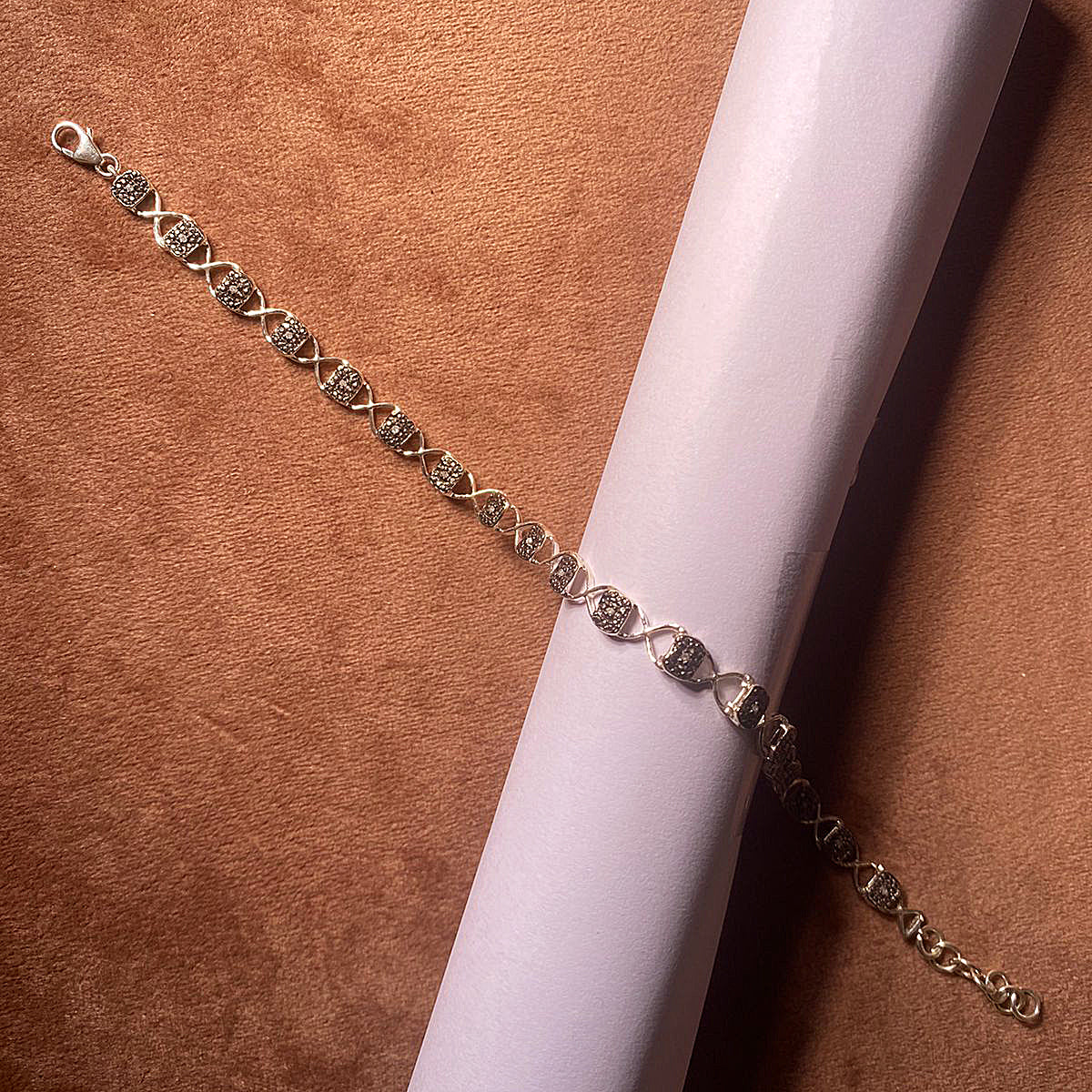 Infinite Modest Natural Diamond Bracelet