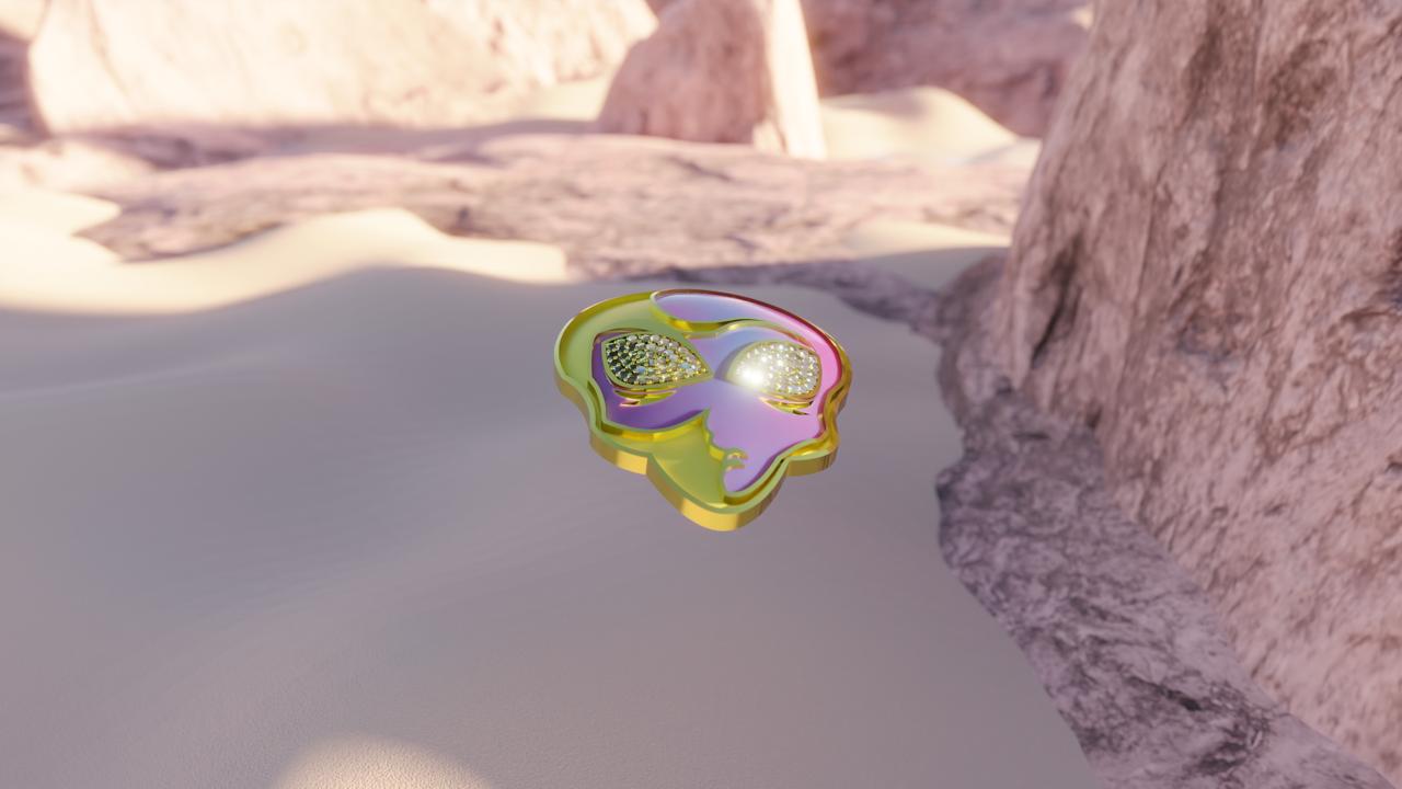 Patented Alien Pendant