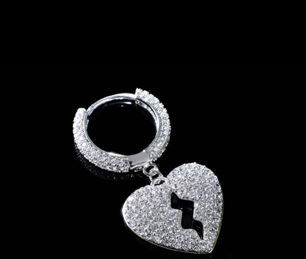 Broken Heart Earring