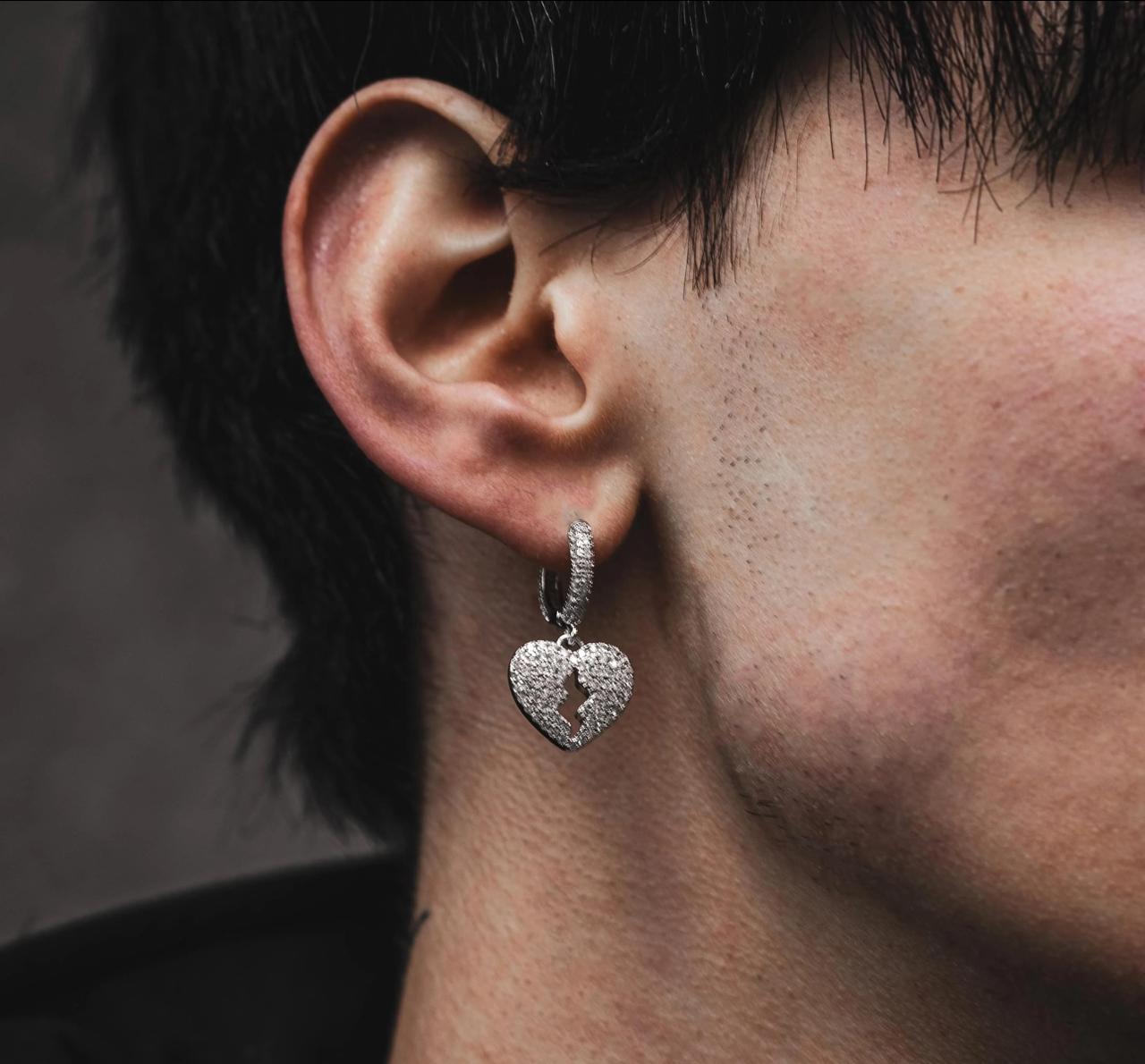 Broken Heart Earring