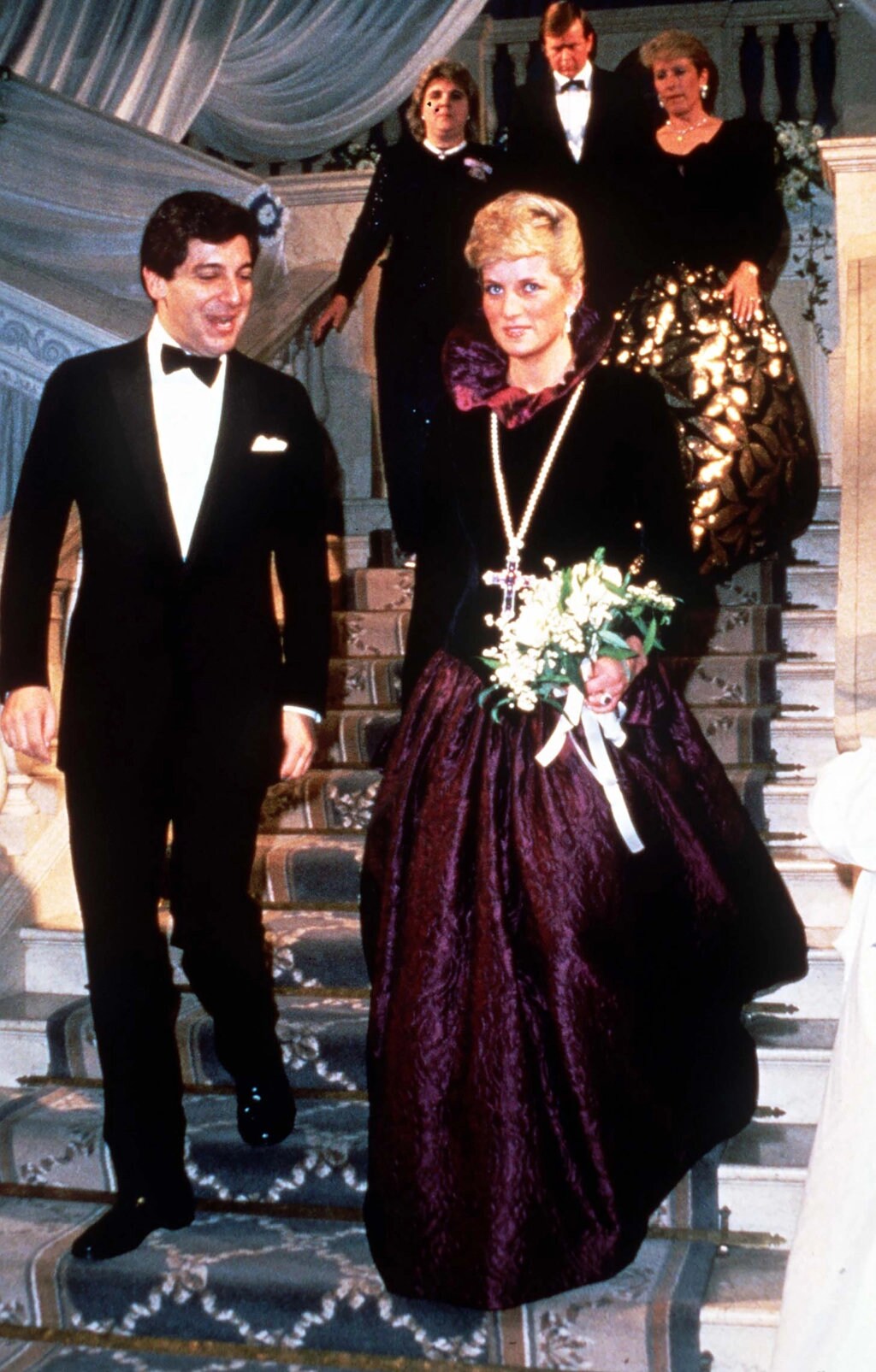 Kim K Princess Diana Amethyst Necklace