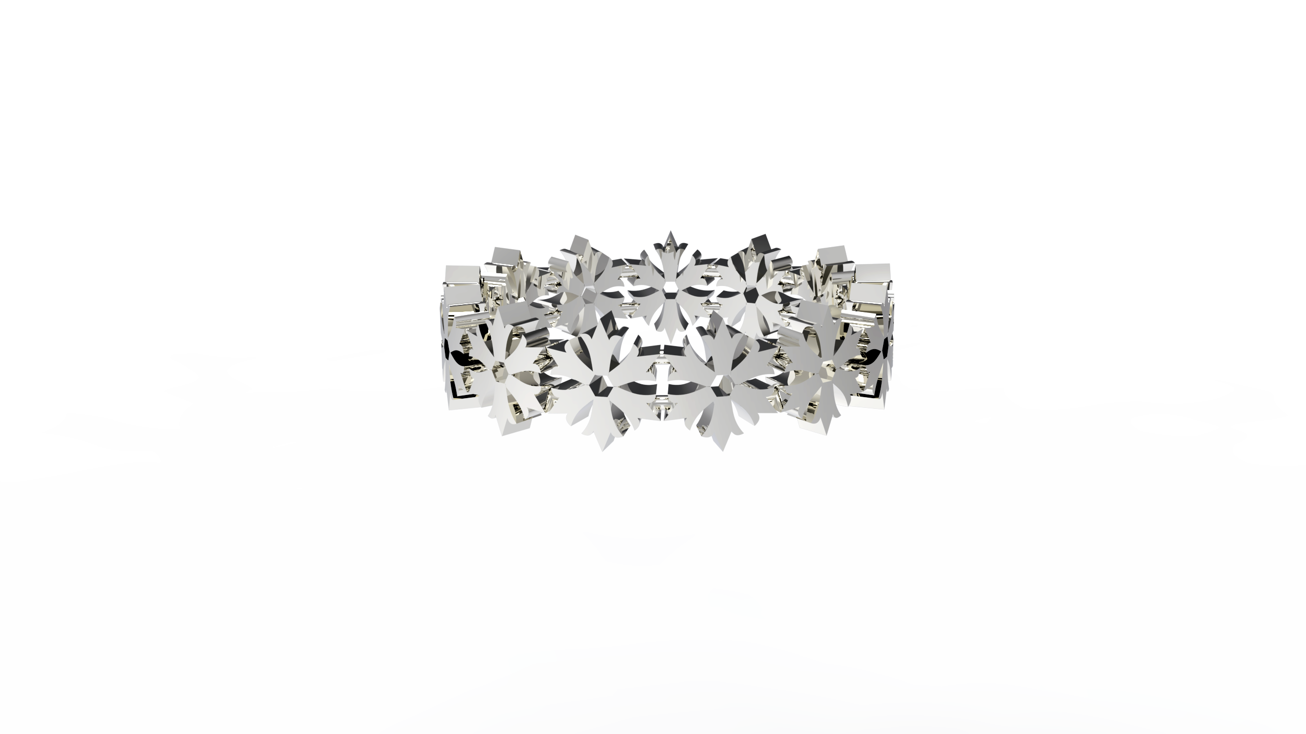 Gothic Cemetery Flakes Ring