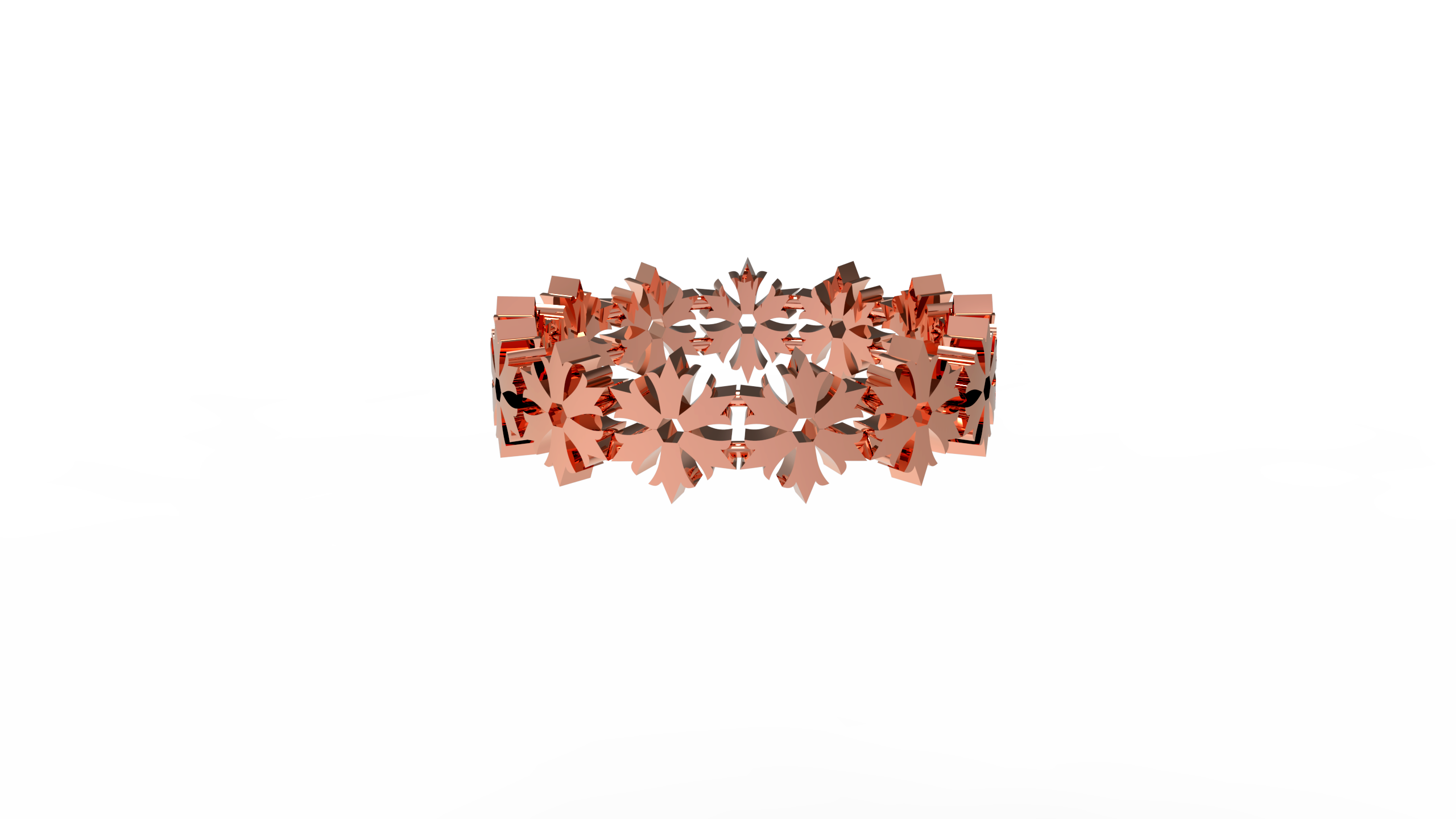 Gothic Cemetery Flakes Ring