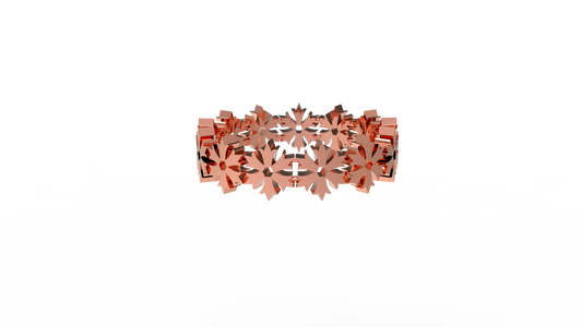 Gothic Cemetery Flakes Ring