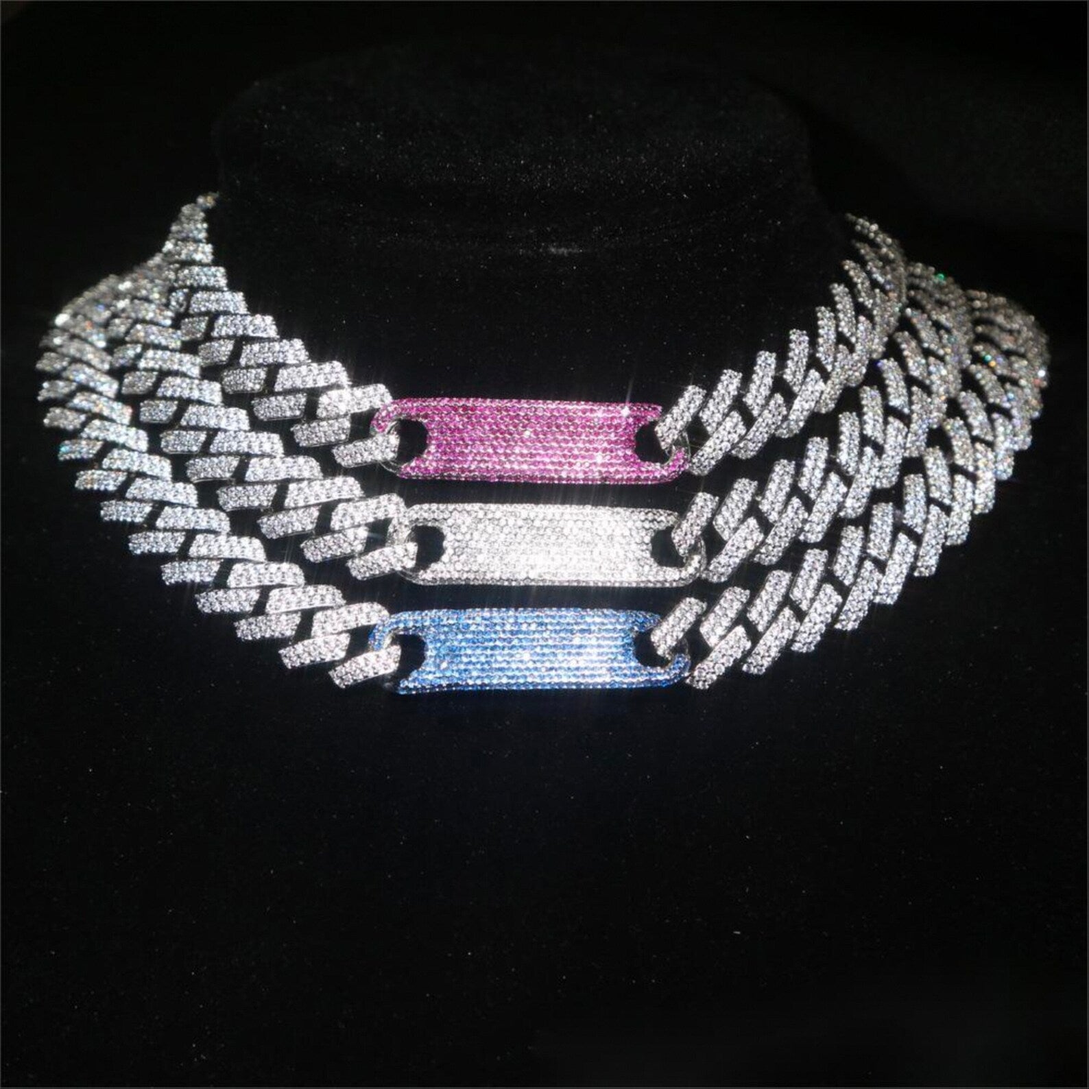 Raised Cuban Dubrae Chain 12MM