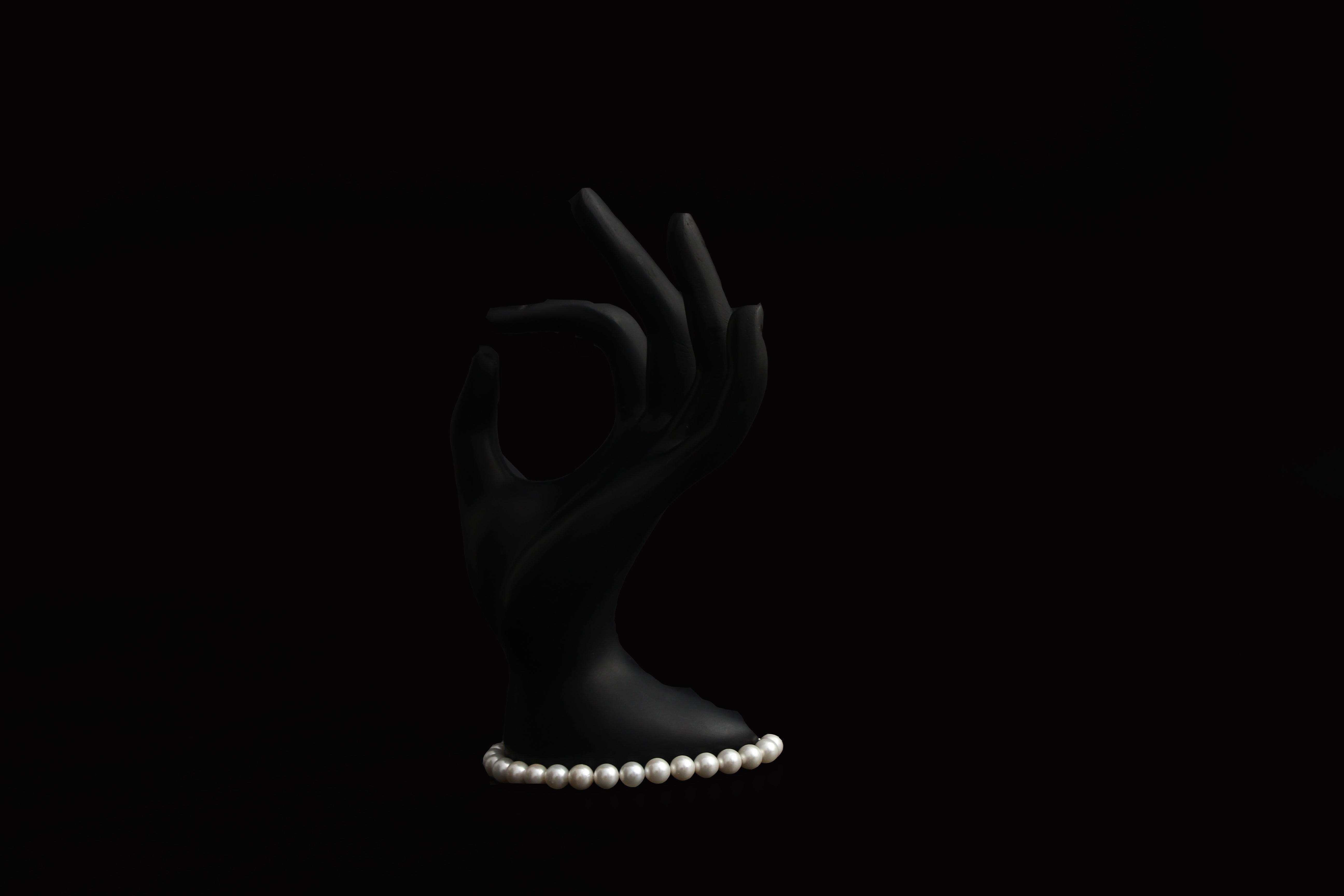 White Pearl Bracelet -VEGAN