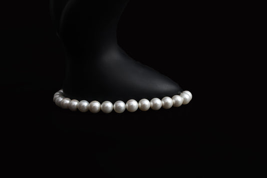 White Pearl Bracelet -VEGAN