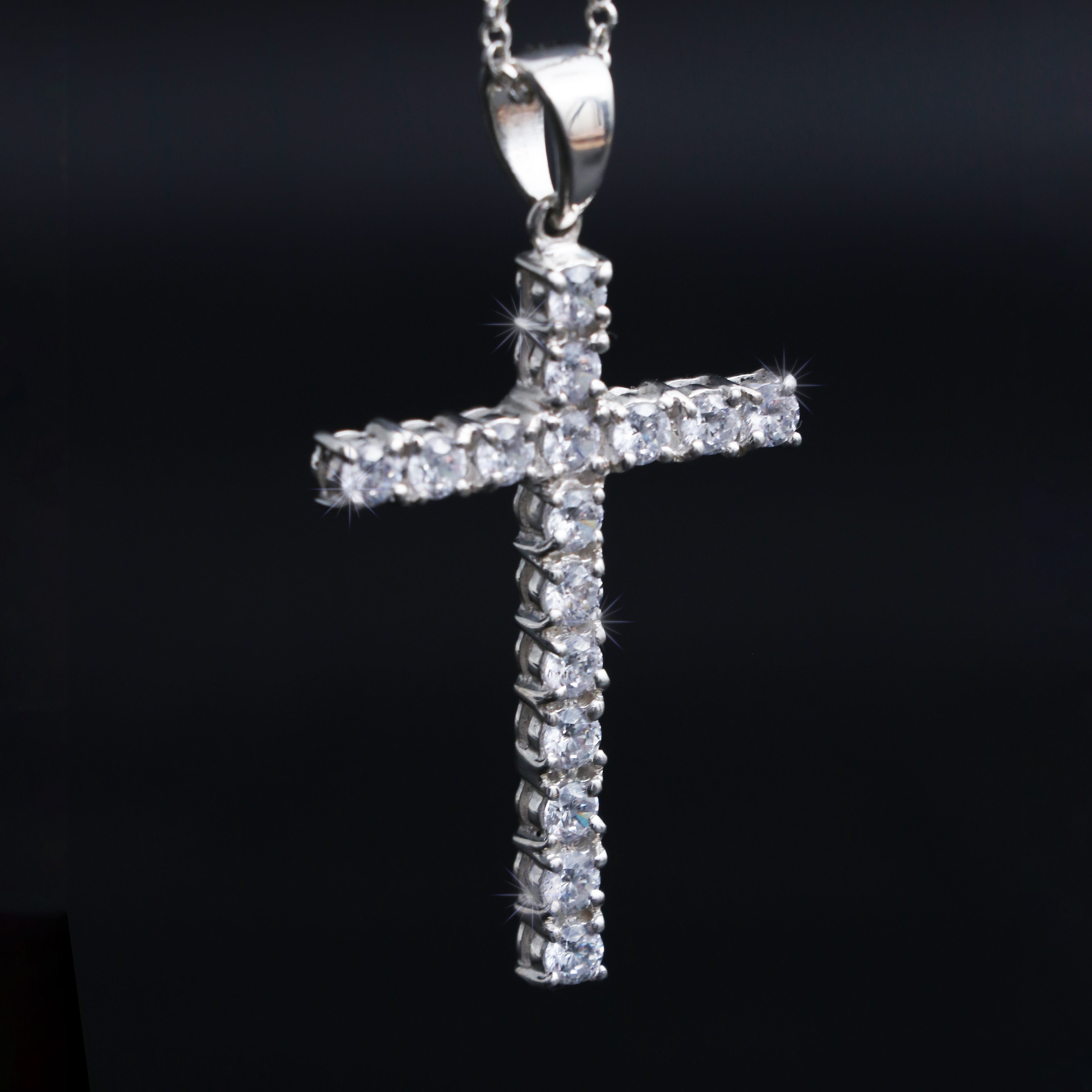 ALL SAINTS PENDANT- 4MM (Comes with a complimentary Silver Chain)