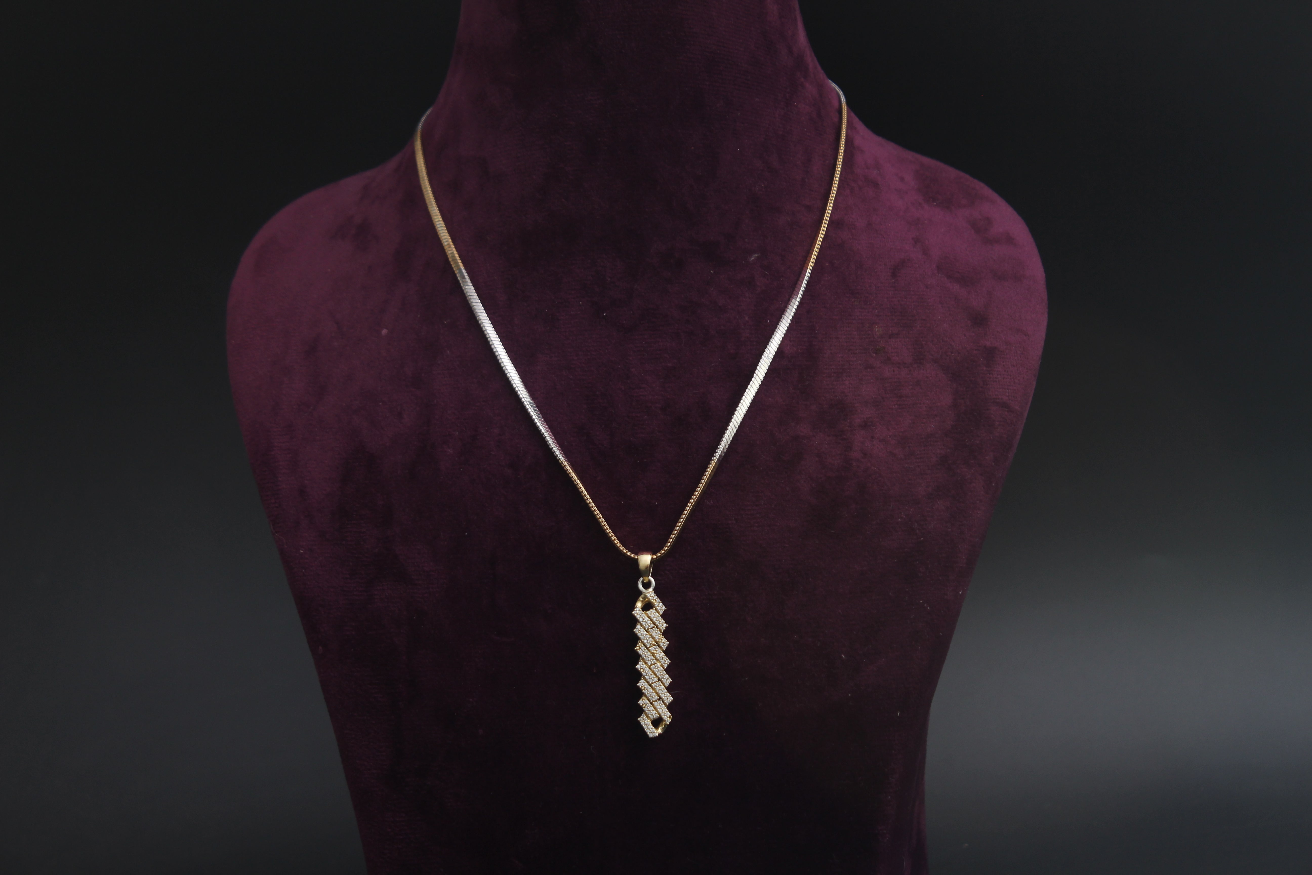 Iced Out Raised Cuban Pendant