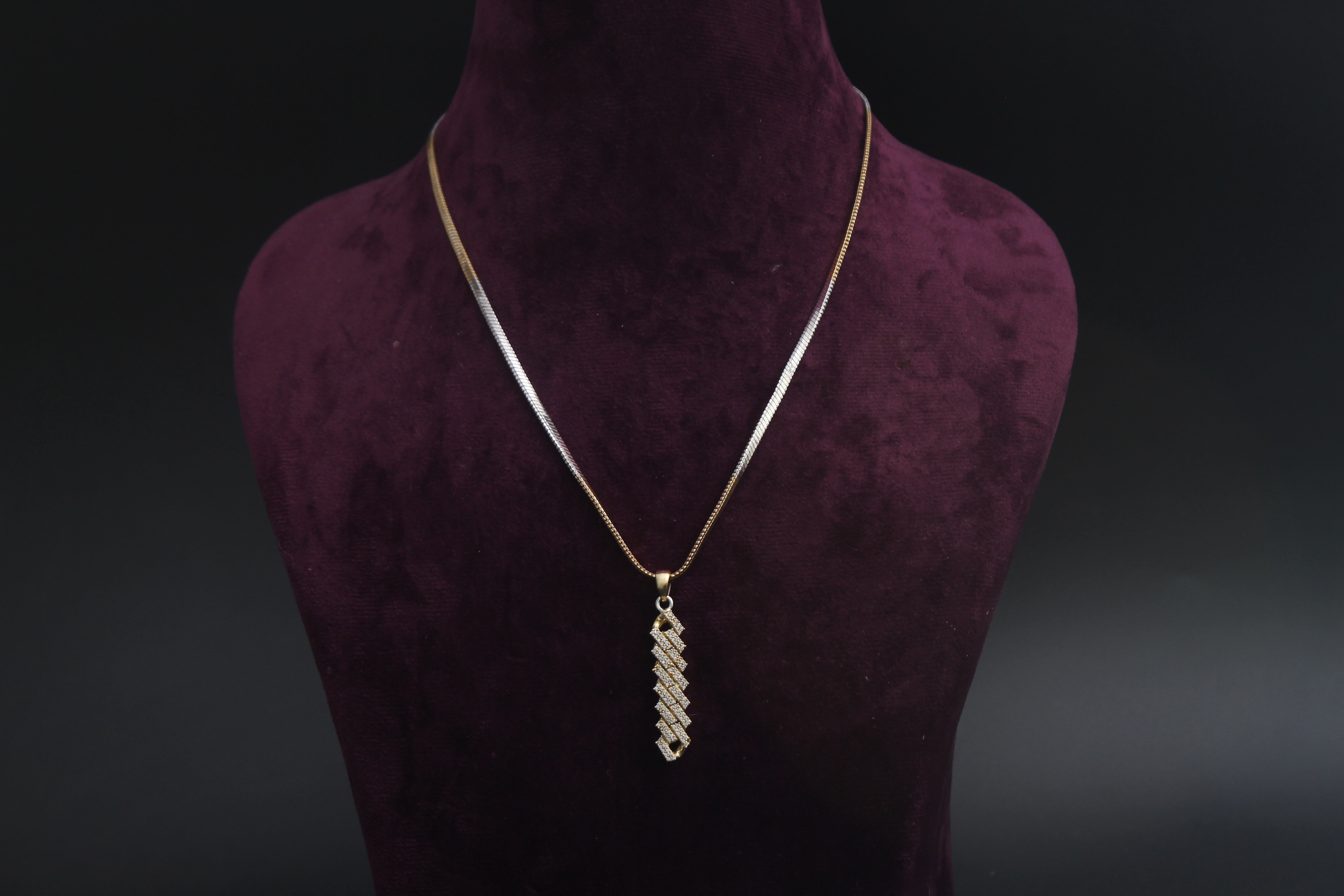 Iced Out Raised Cuban Pendant