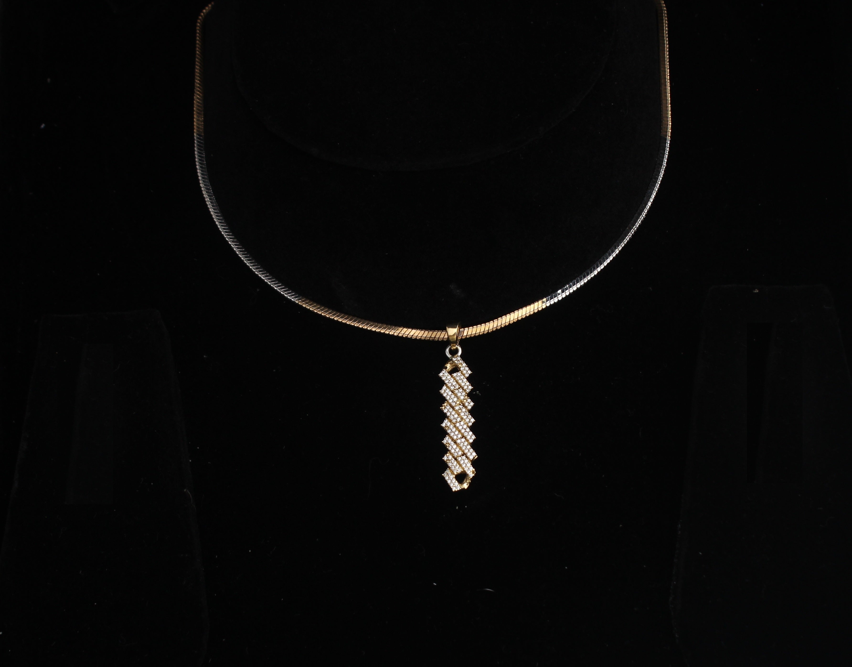 Iced Out Raised Cuban Pendant