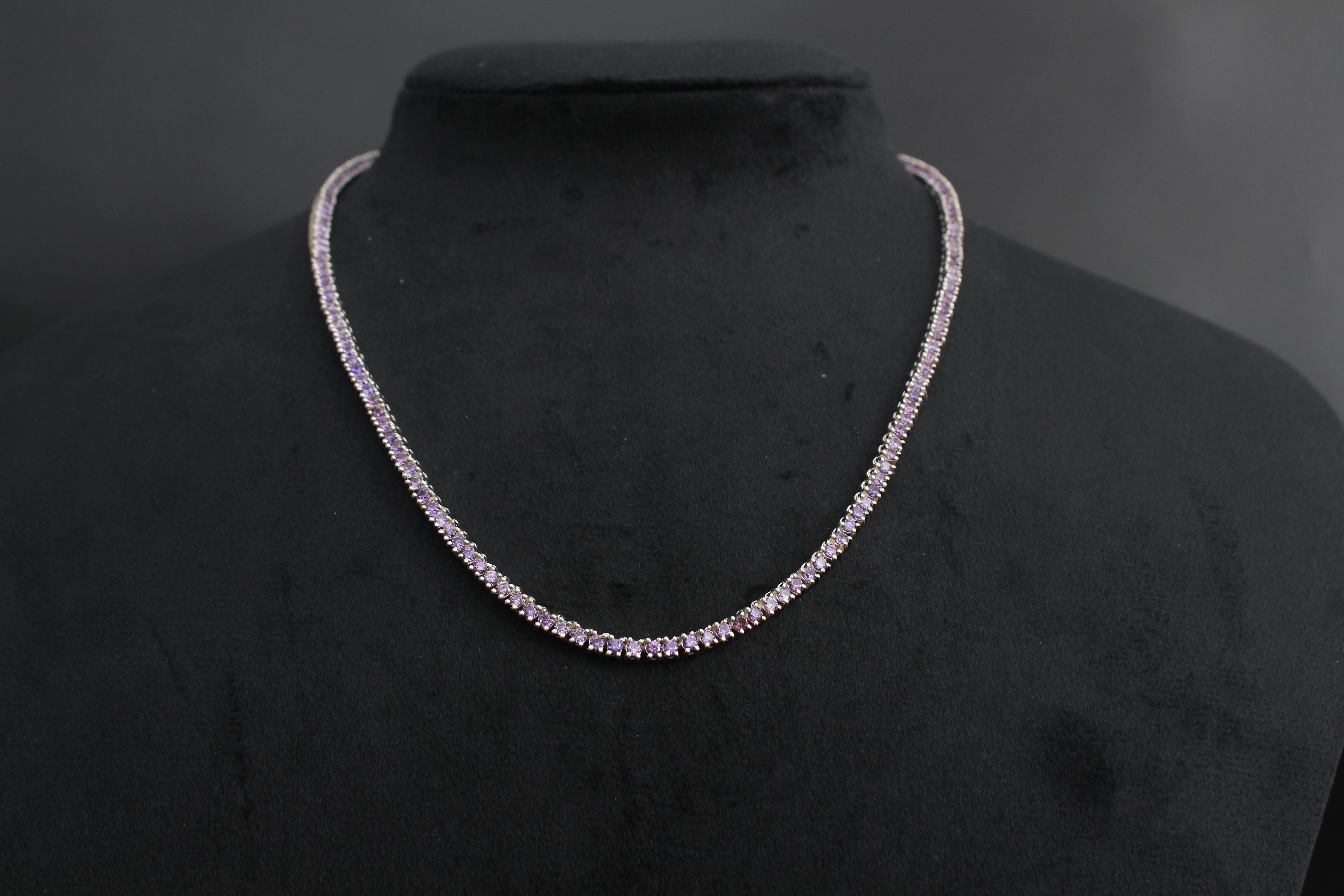 Purple Haze Tennis Chain 3mm