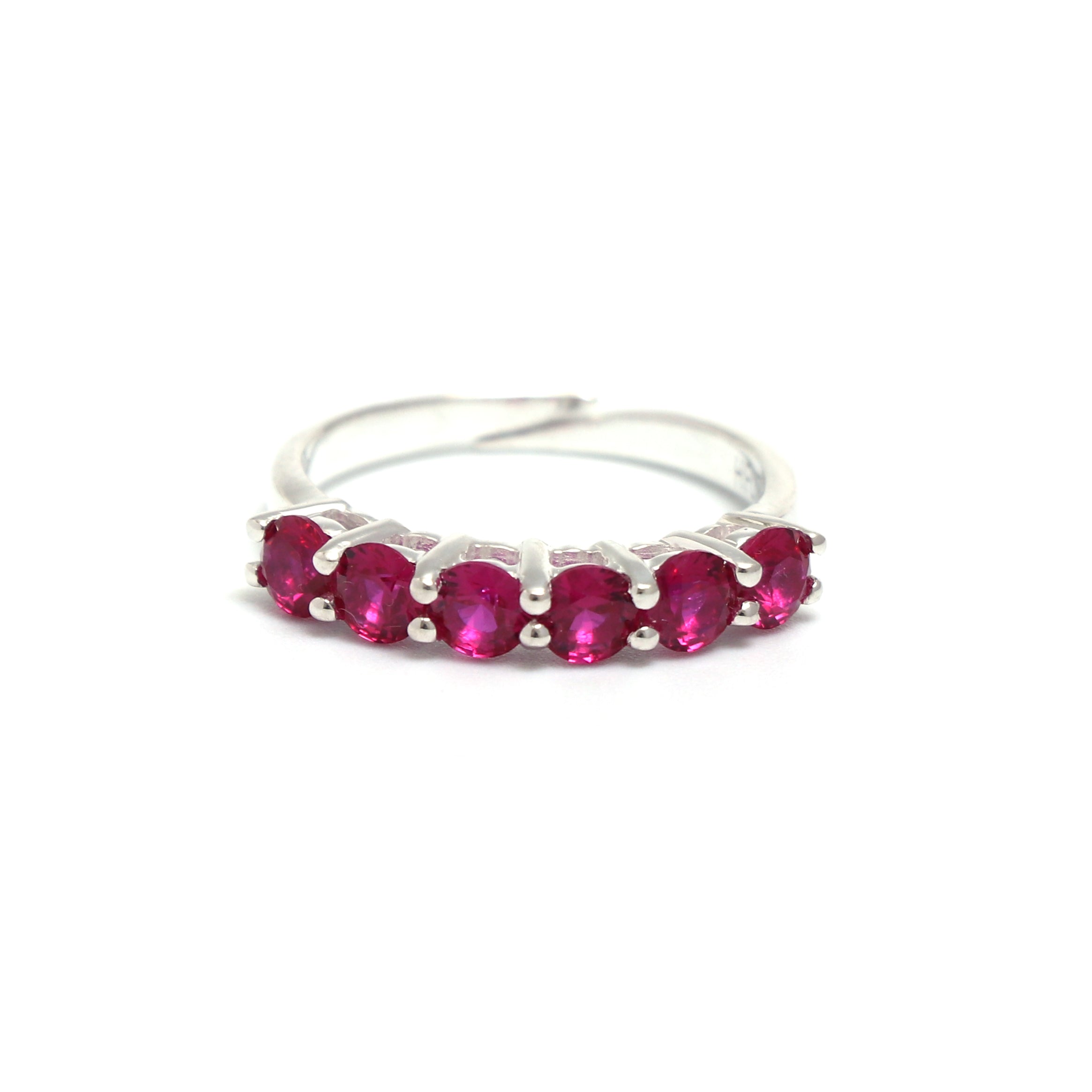 Pink Crown Ring - (Adjustable)