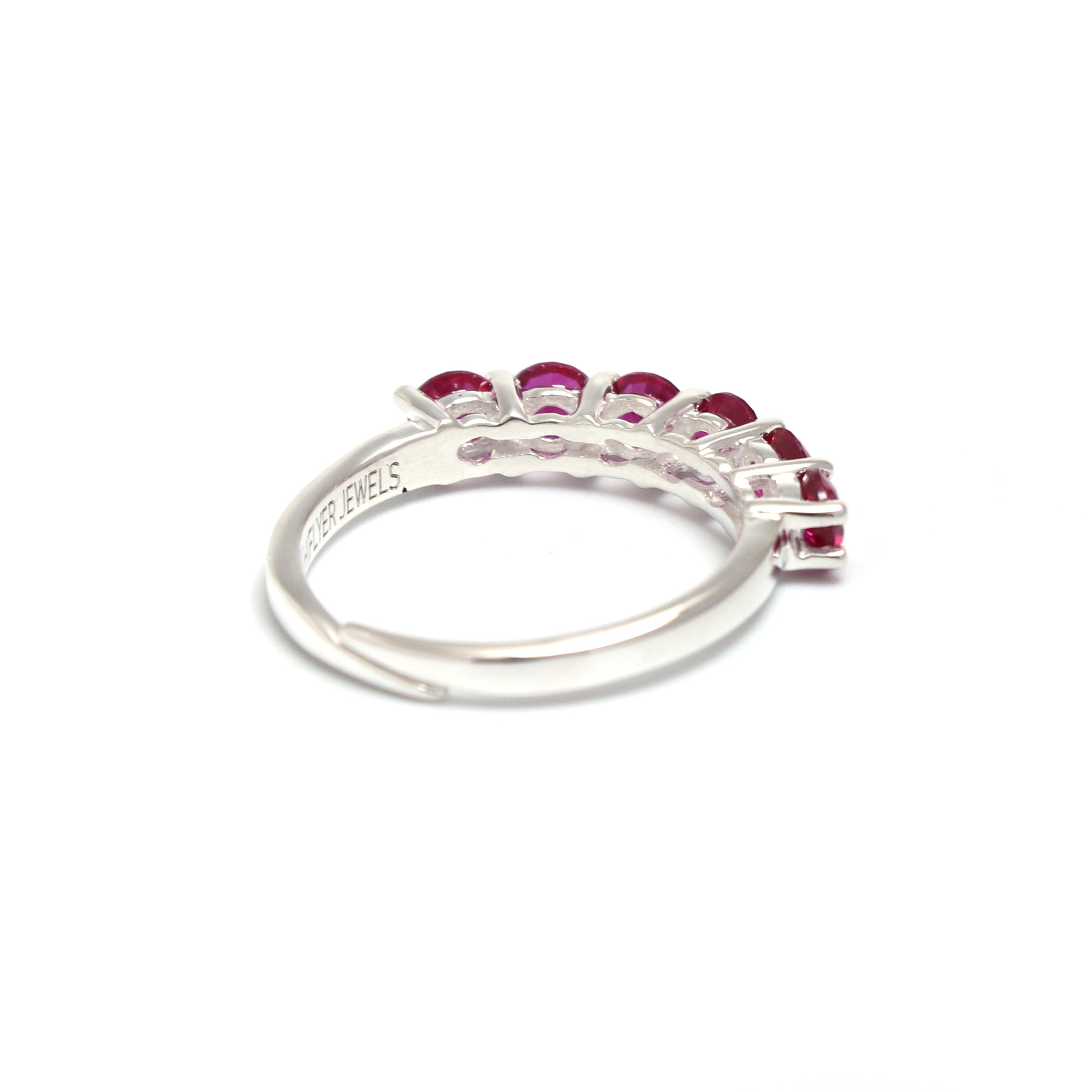 Pink Crown Ring - (Adjustable)