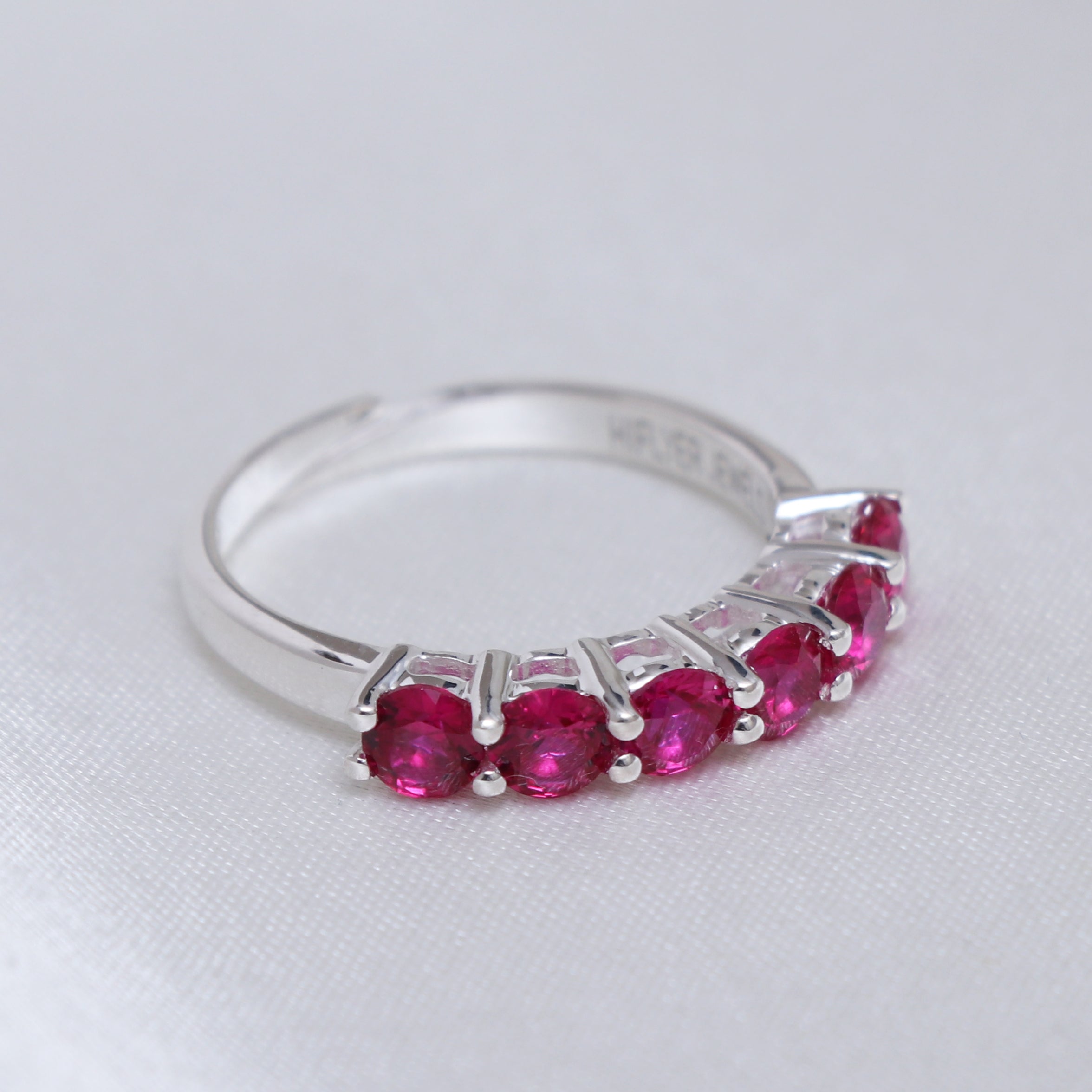 Pink Crown Ring - (Adjustable)