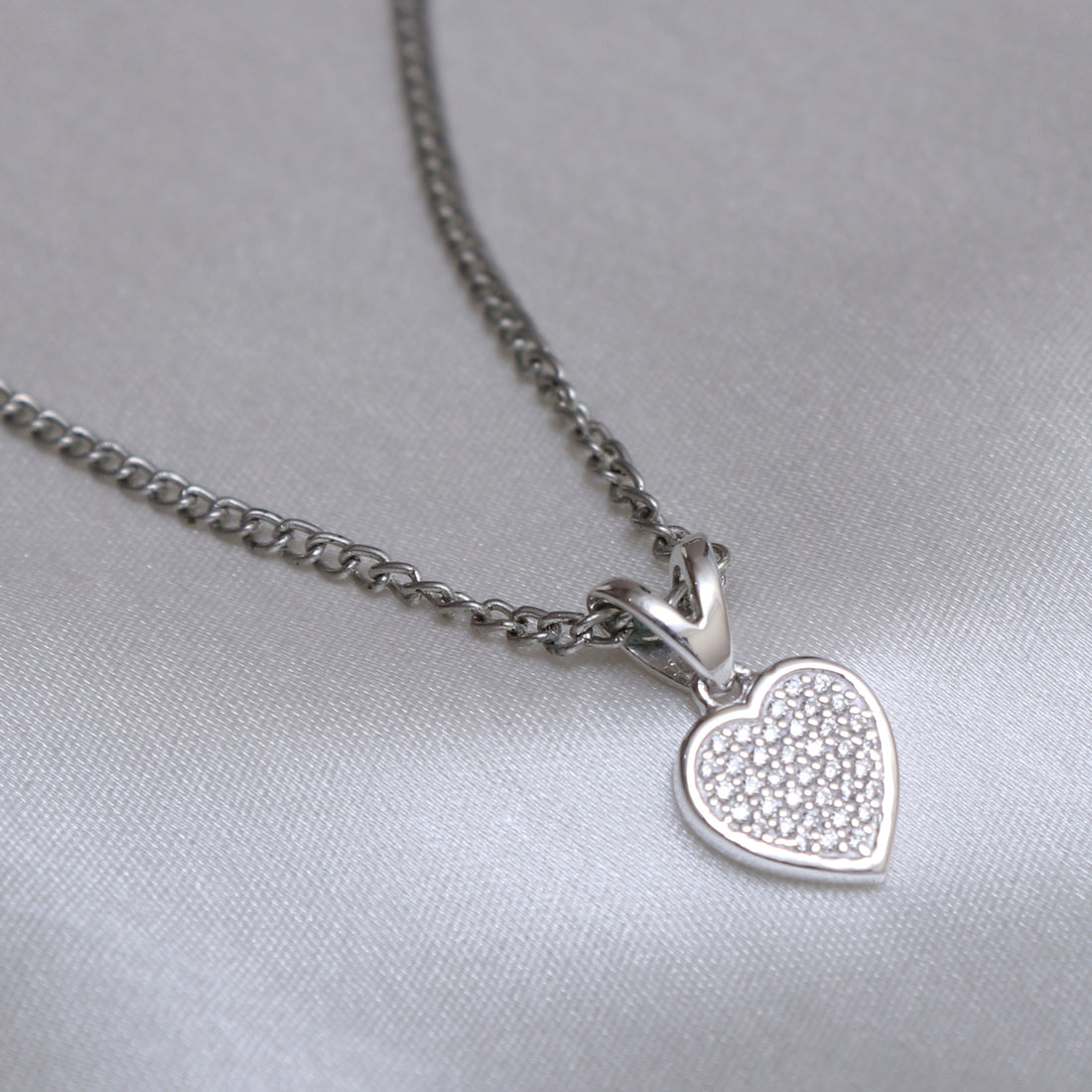 Heart Design Gemstone Pendant