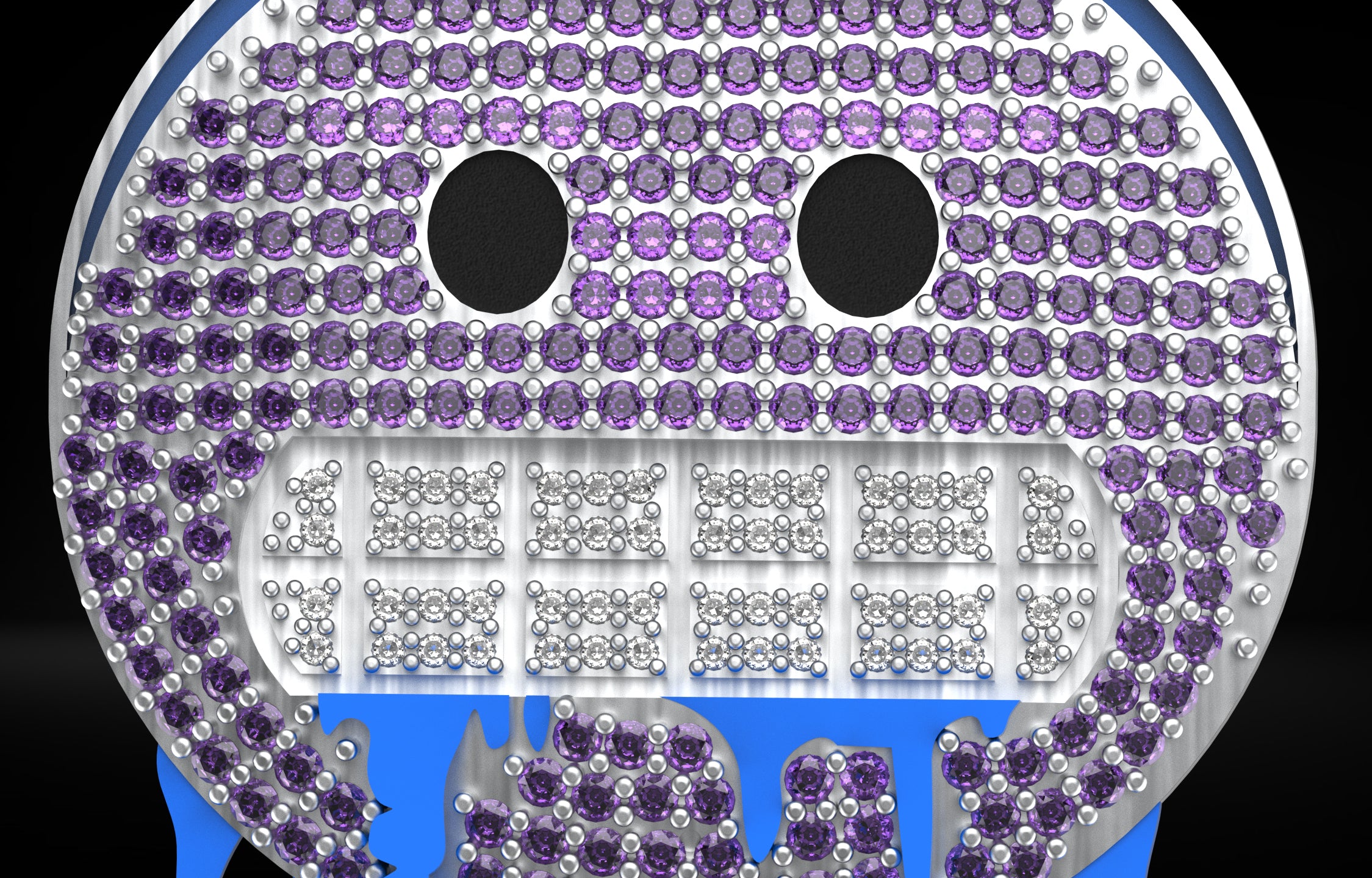 🥶 Emoji Pendant - (GLOWS IN THE DARK)