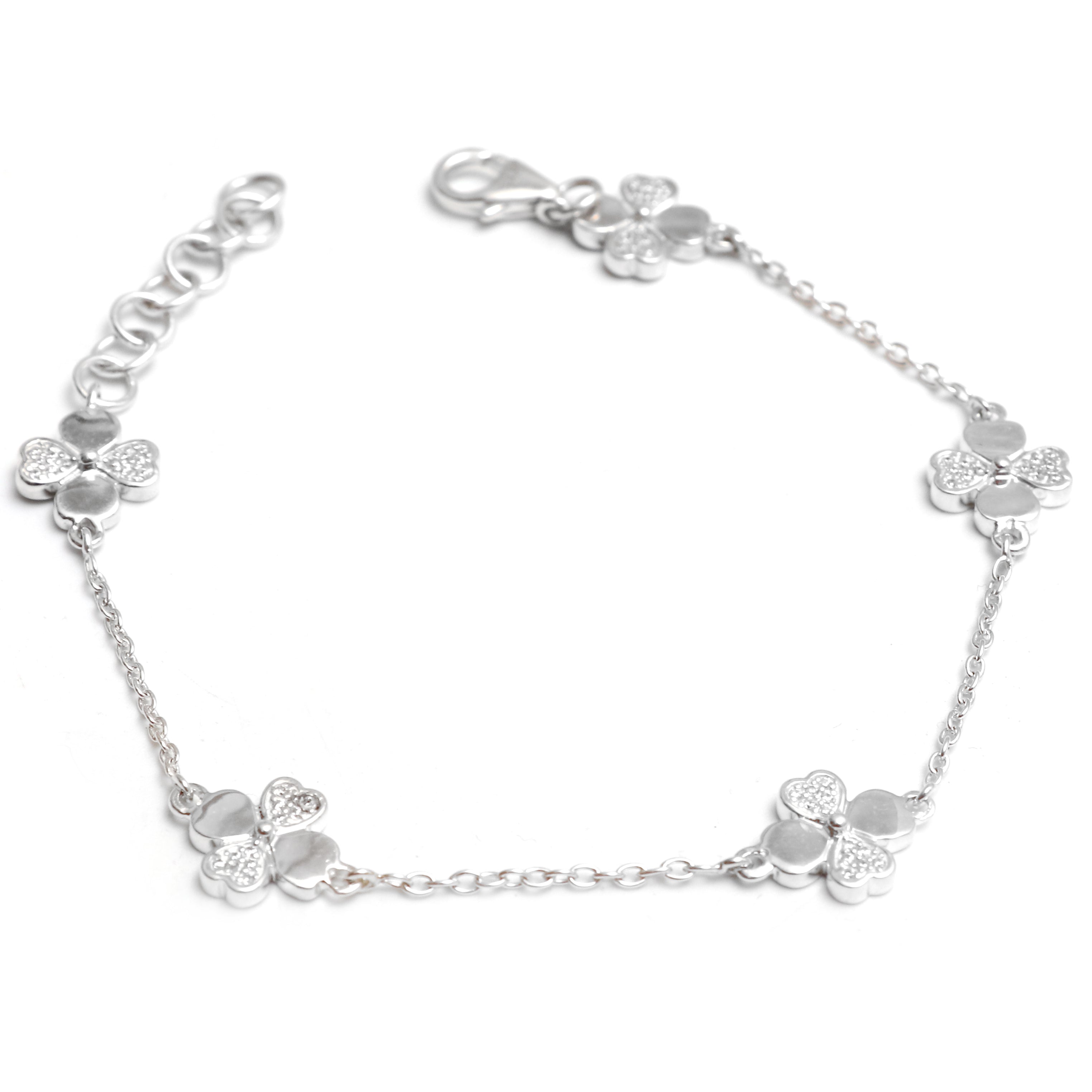 Iced Floral Bracelet 5 Motifs-   UNISEX